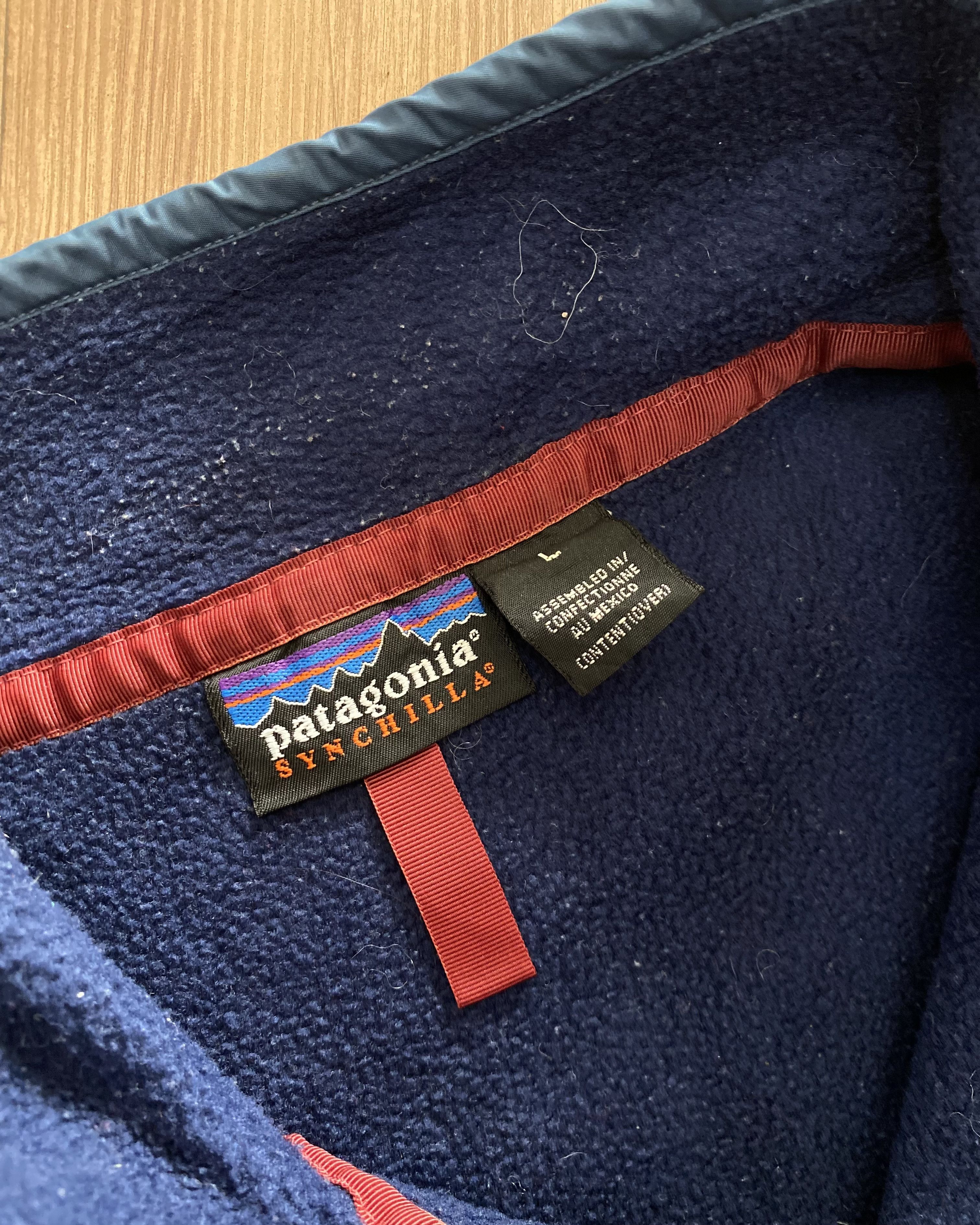 Patagonia Vintage Patagonia 2000s synchilla fleece jacket Size US L / EU 52-54 / 3 - 11 Thumbnail
