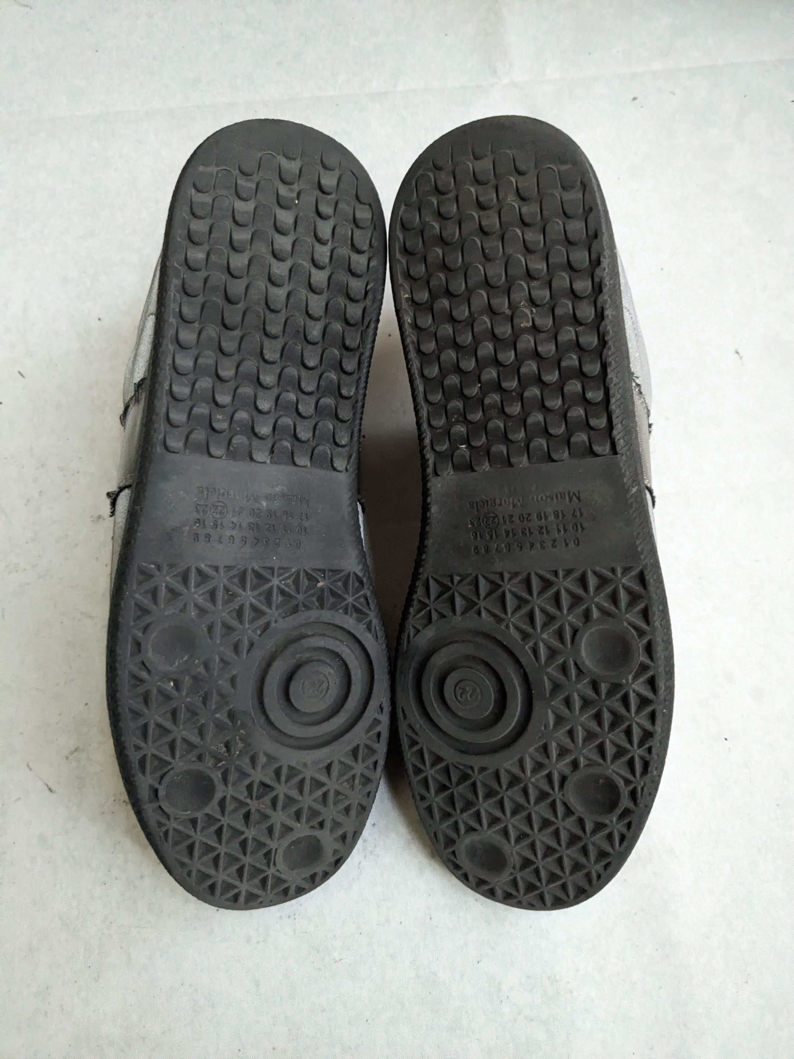 Maison Margiela Silver Maison Marigela Replica GAT Silver Black Satin 8.5 Size US 8.5 / EU 41-42 - 15 Thumbnail