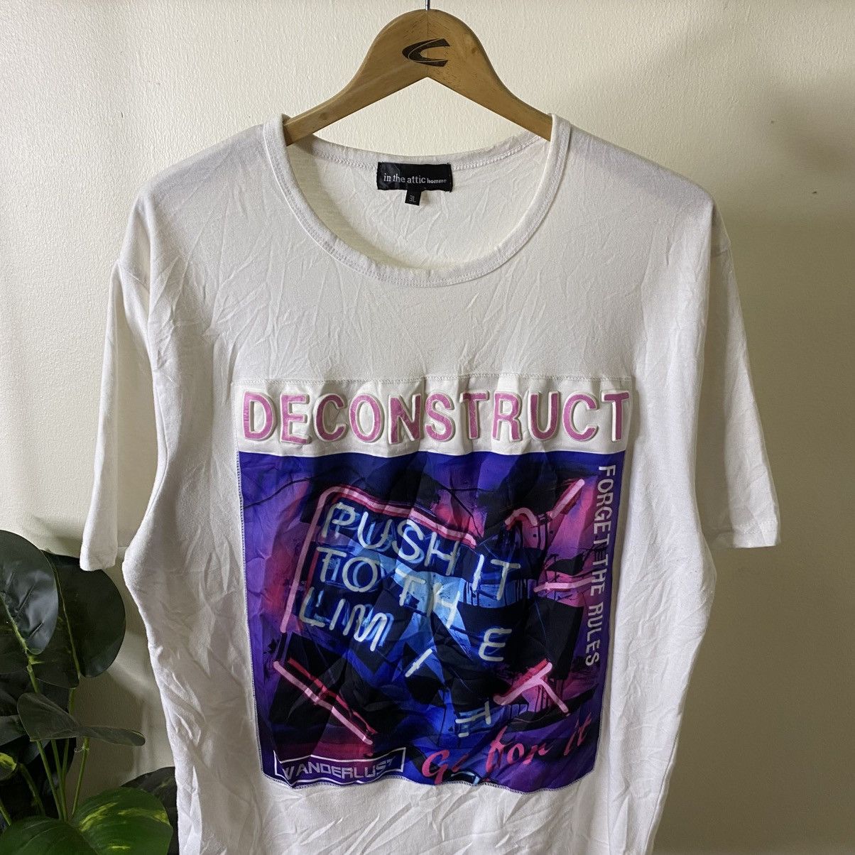 In The Attic In The Attic Homme Cyber Gothic Punk Grunge T Shirt Size US L / EU 52-54 / 3 - 2 Thumbnail
