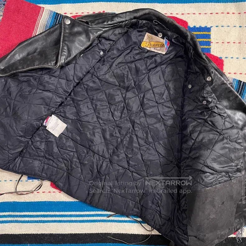 Schott Schott Motorcycle leather coat Size US XS / EU 42 / 0 - 9 Thumbnail