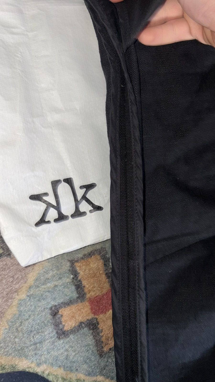 K-Two Studios 16oz KTWO crosshatch bootcut denim Size US 32 / EU 48 - 7 Thumbnail