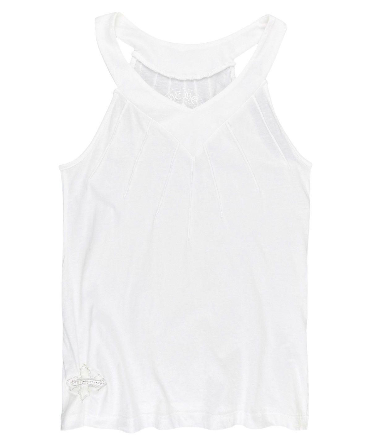 Chrome Hearts Chrome Hearts Rhodium Leather Plus Patch Camisole Tank Top Size XS / US 0-2 / IT 36-38 - 1 Thumbnail