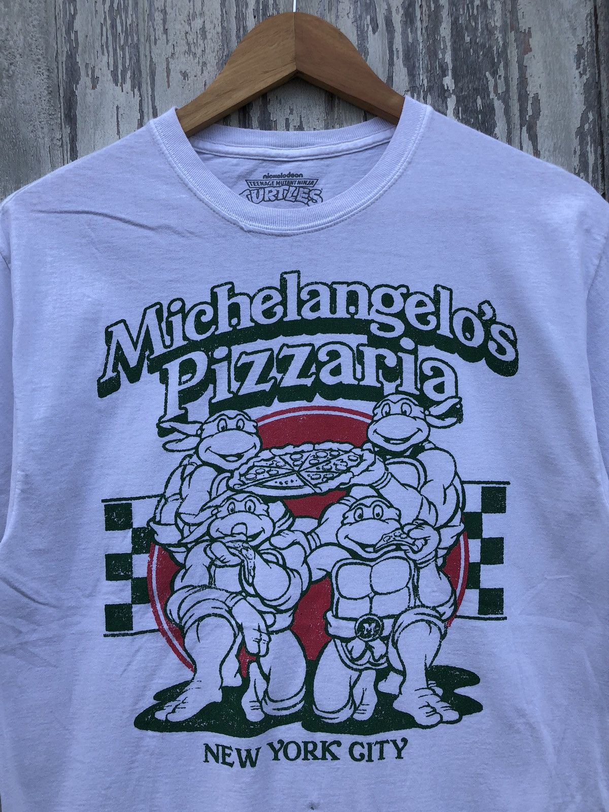 Cartoon Network Teenage Mutant Ninja Turtles Michelangelo Pizzaria Tee Size US M / EU 48-50 / 2 - 2 Thumbnail