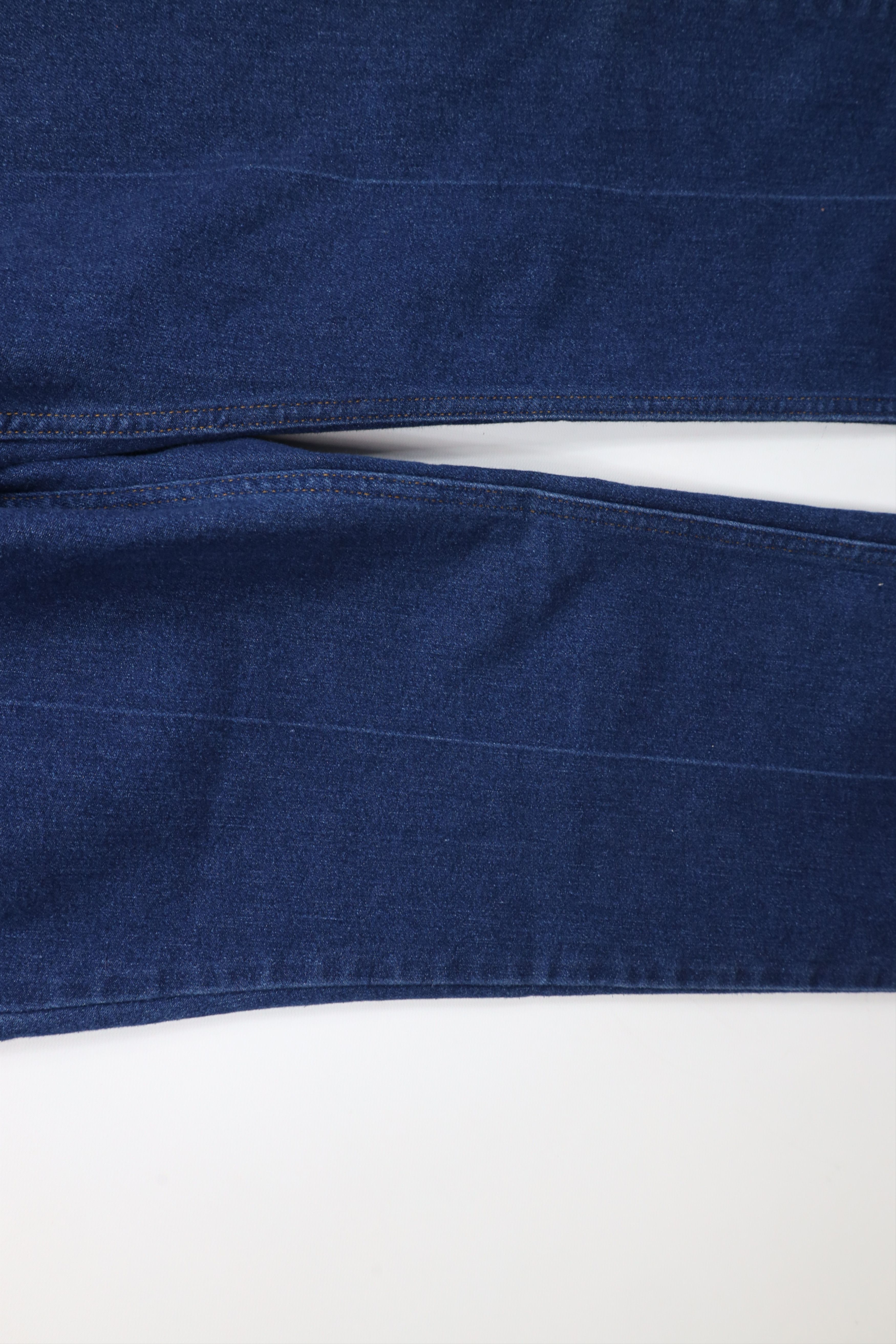 Vintage Vintage 90s Streetwear Wide Leg Bootcut Denim Jeans Blue Size US 38 / EU 54 - 9 Thumbnail