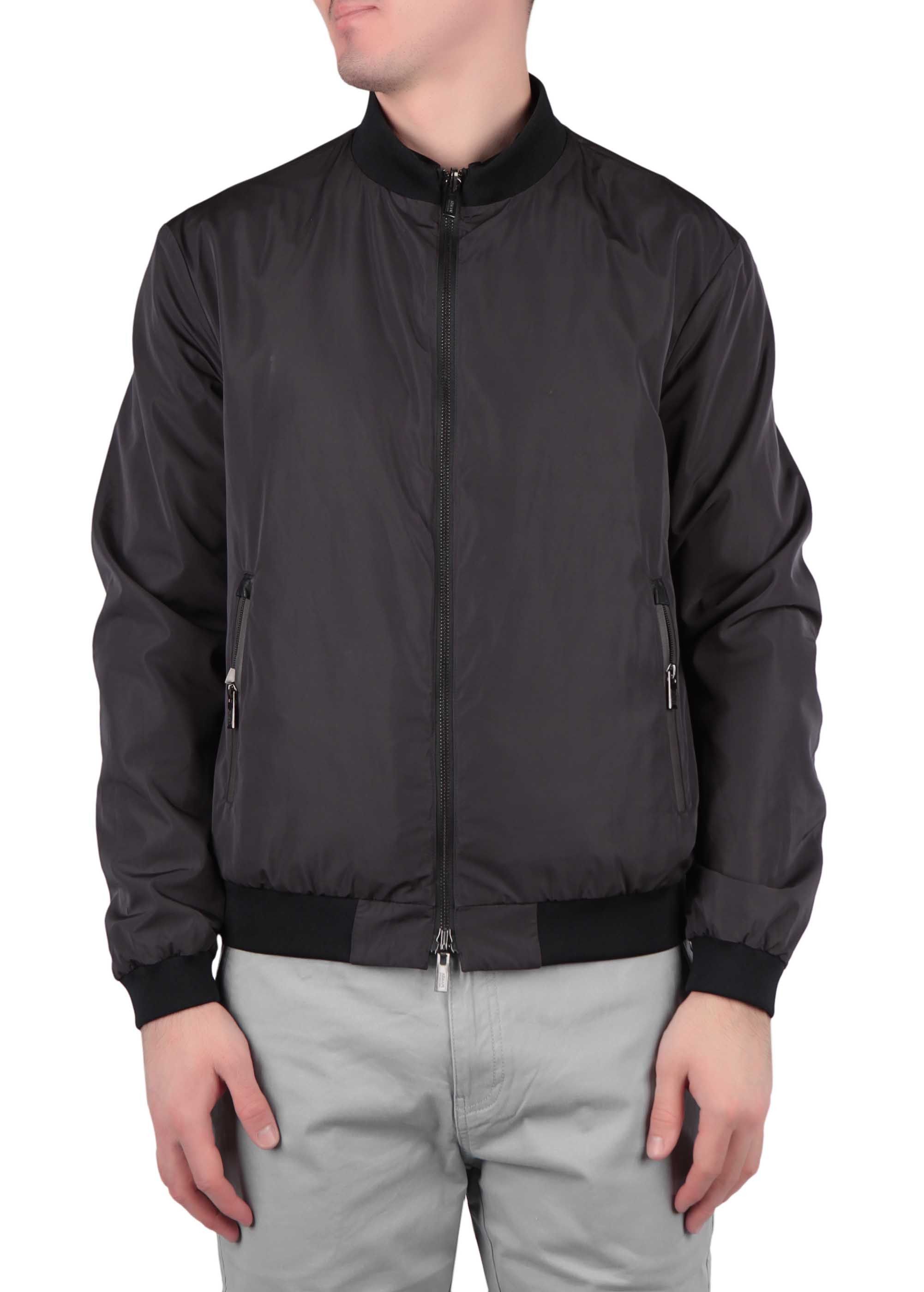 Armani collezioni reversible blueson jacket
