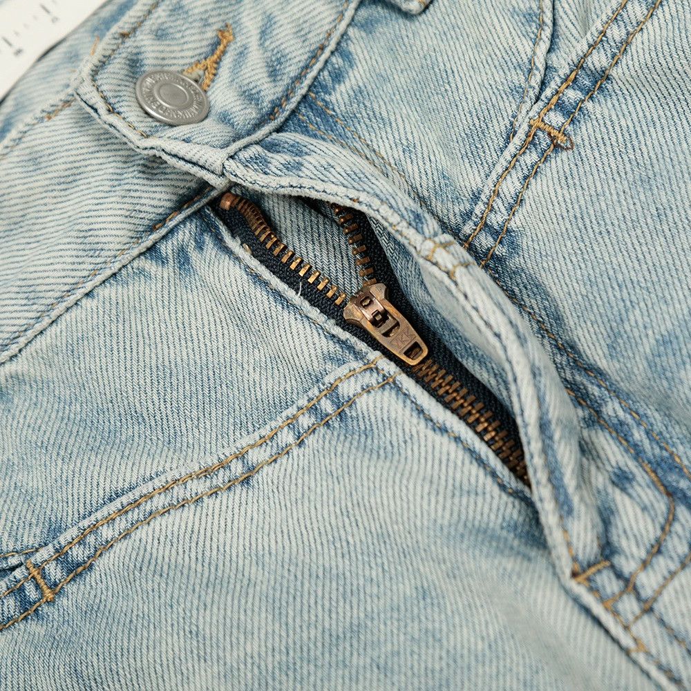 Vintage Men's vintage street washed distressed jeans Size US 32 / EU 48 - 4 Thumbnail