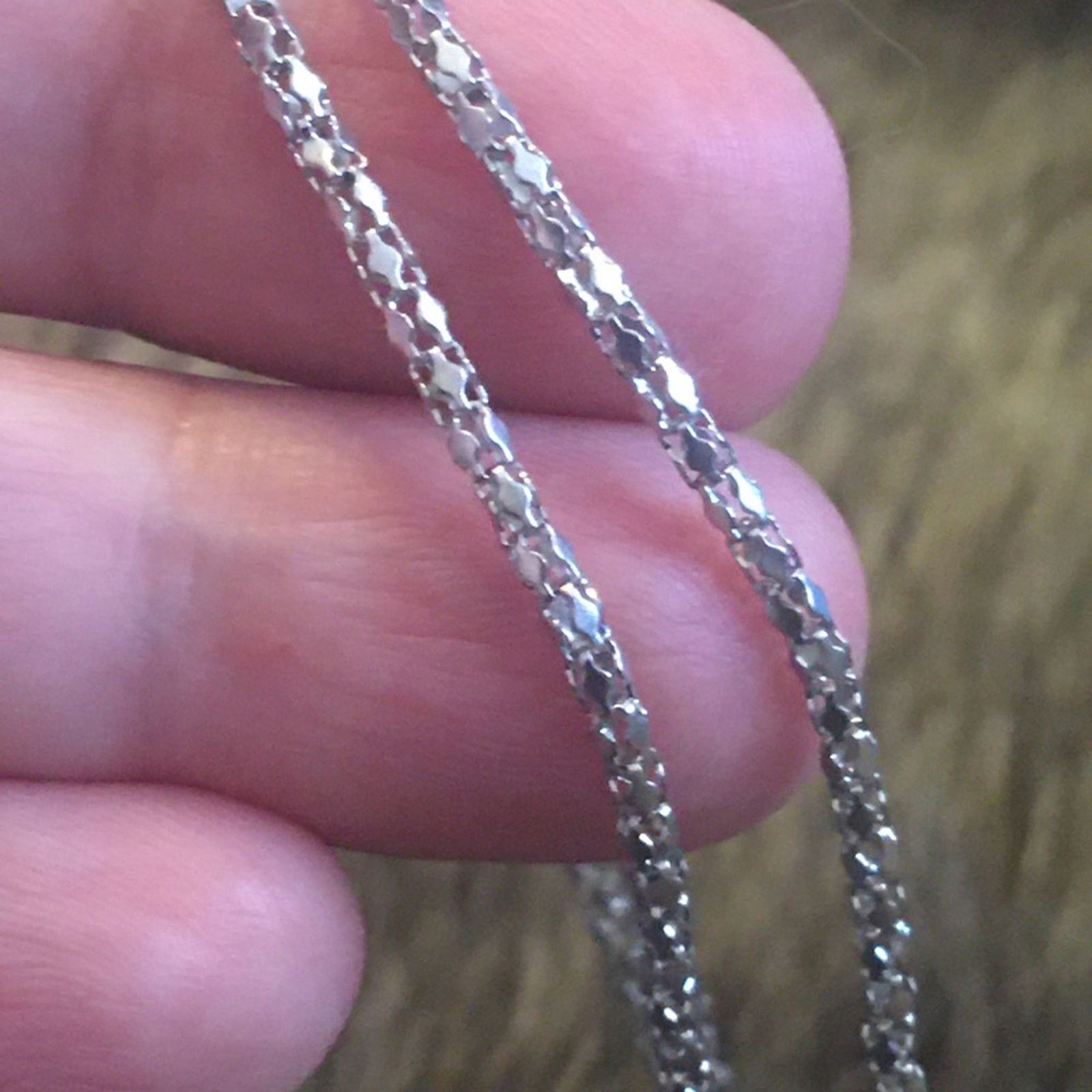Vintage Vintage smoky stone silver pendant on chain Size ONE SIZE - 9 Thumbnail