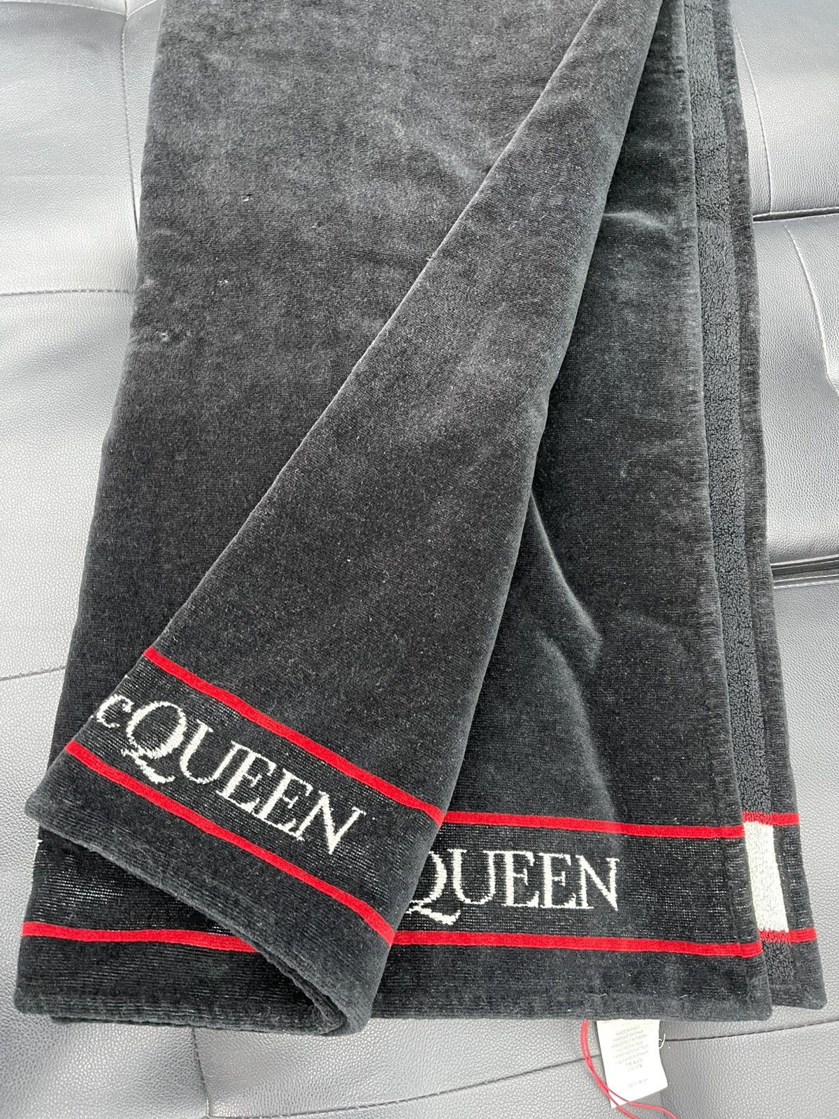 Alexander McQueen Alexander McQueen Selvedge Cotton Beach Towel Size ONE SIZE - 2 Thumbnail