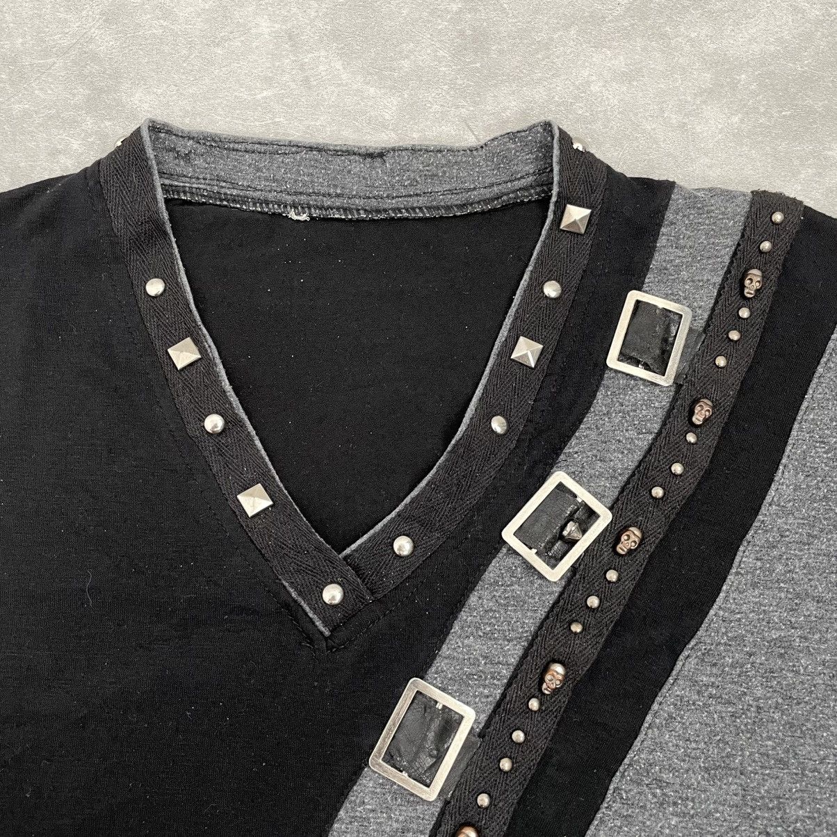 If Six Was Nine Goth core skull & bondage tee Size US S / EU 44-46 / 1 - 2 Thumbnail