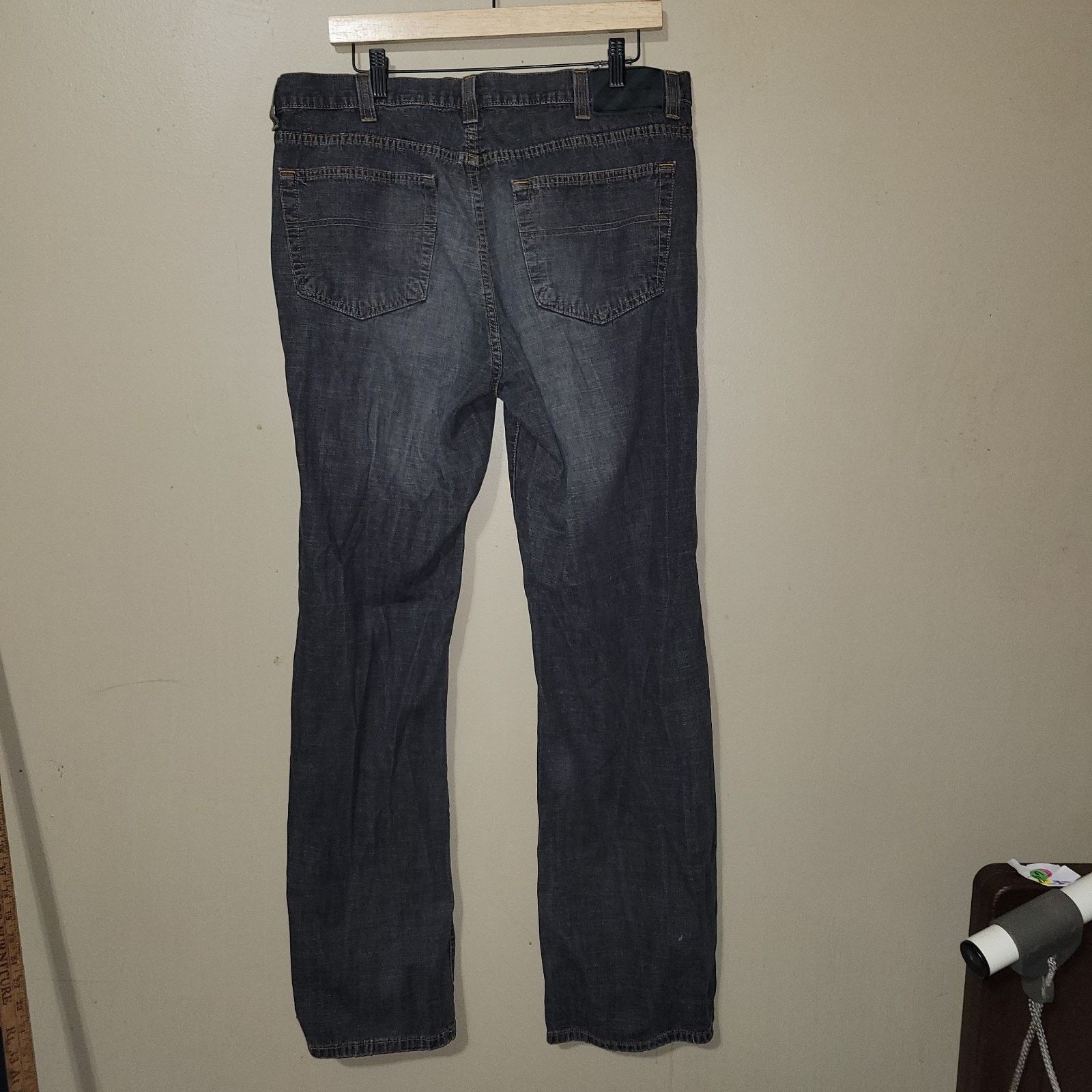 DKNY DKNY Jeans Soho Relaxed Fit Jeans Medium Dark Wash 36/34 Size US 36 / EU 52 - 7 Thumbnail