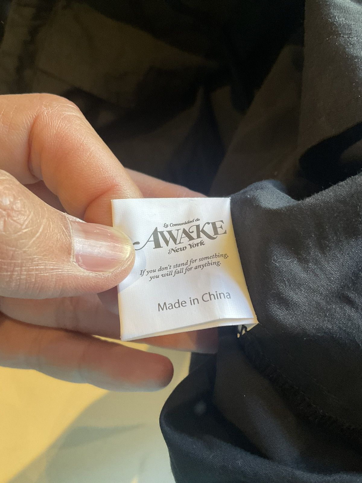 Awake NY Awake NY King Logo Twill Coaches Jacket black Size US M / EU 48-50 / 2 - 4 Thumbnail