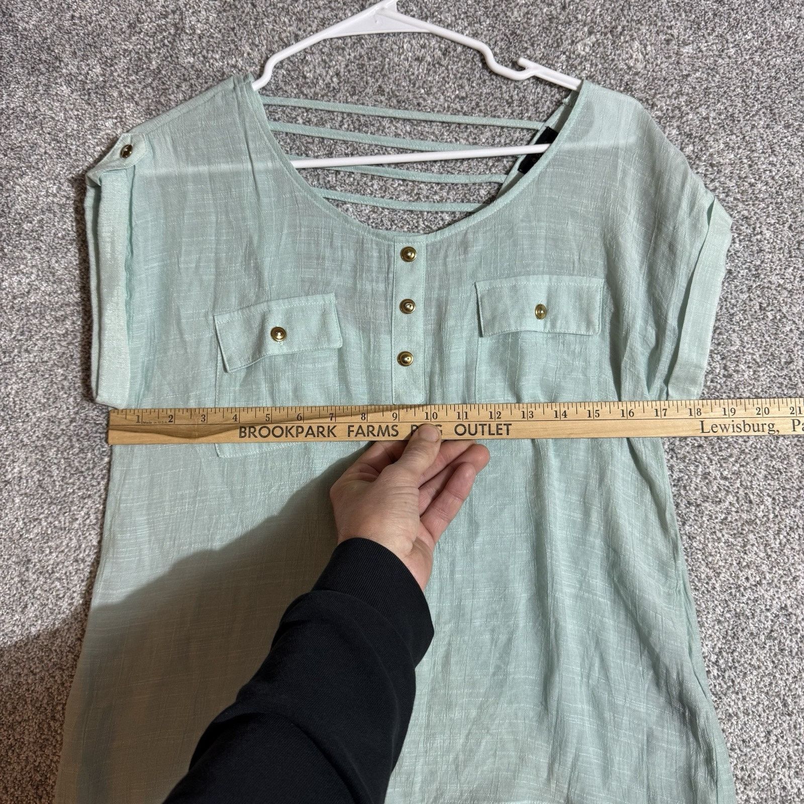 Other Boho Top Womens M Romantic Gauzy Textured Coastal Beachy Size M / US 6-8 / IT 42-44 - 4 Thumbnail