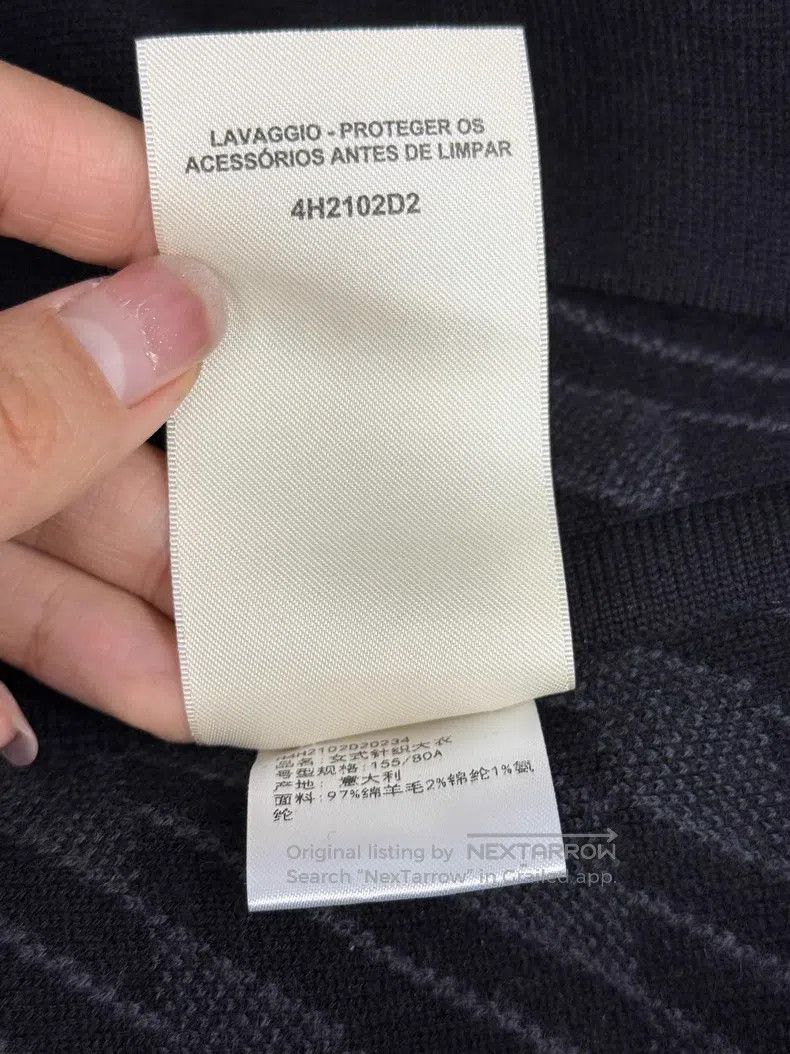 Hermes Hermes Black Double-sided Long Wool Coat, One Side Black a Size XXS / US 00 / IT 34 - 6 Thumbnail