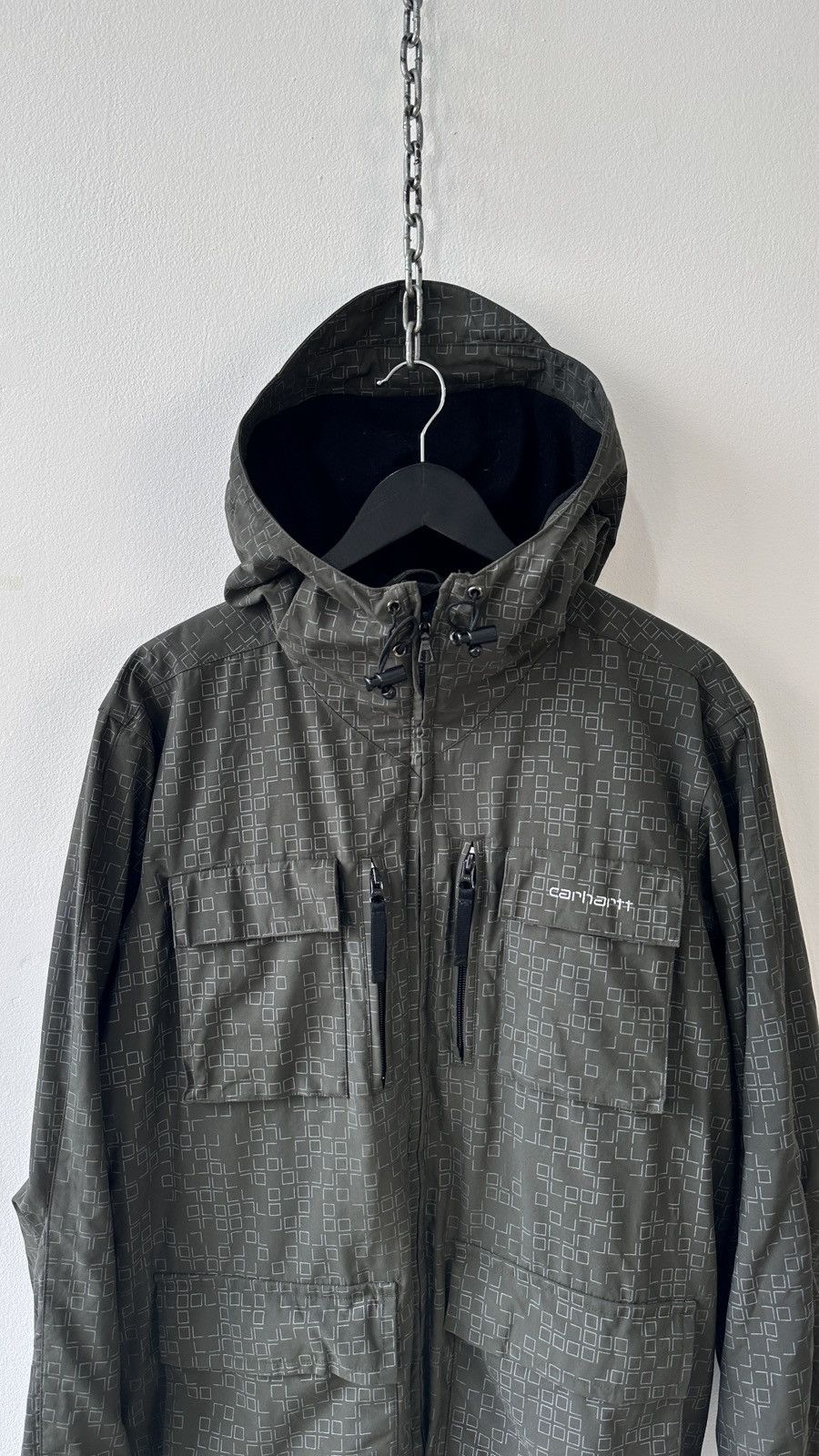 Carhartt Carhartt WIP Geometric Logic Field Jacket M Gorpcore Archive Size US M / EU 48-50 / 2 - 5 Thumbnail