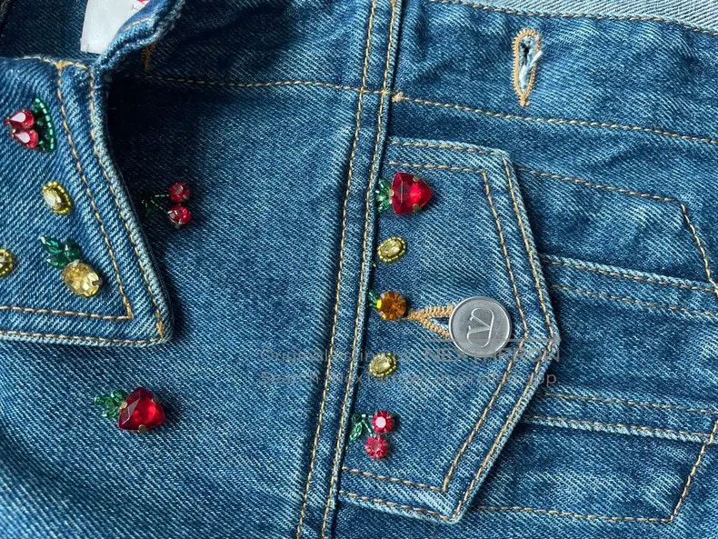 Valentino Valentino Short denim jacket Size US M / EU 48-50 / 2 - 4 Thumbnail