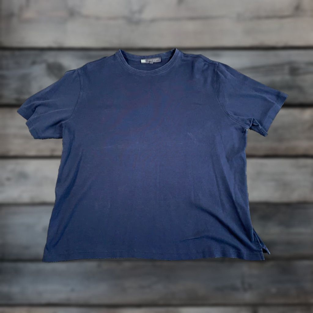 Vintage Robert Barakett Pima Cotton T-Shirt Adult 2XL Dark Gray Solid Regular Fit 90s Mens Size US XXL / EU 58 / 5 - 1 Thumbnail
