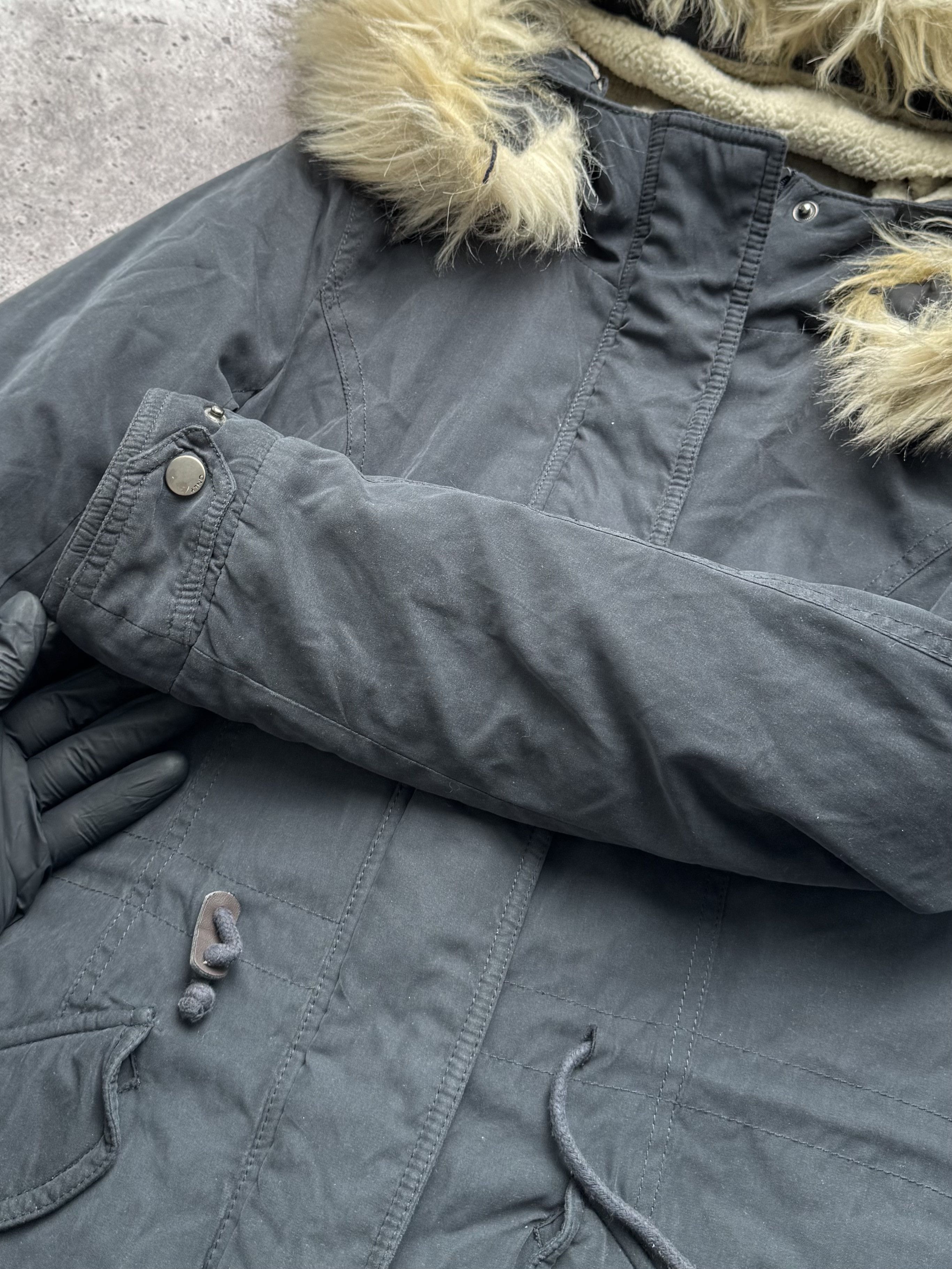 Vintage Vintage Jacket With Faux Fur On The Hood C5(V407) Size XS / US 0-2 / IT 36-38 - 4 Thumbnail