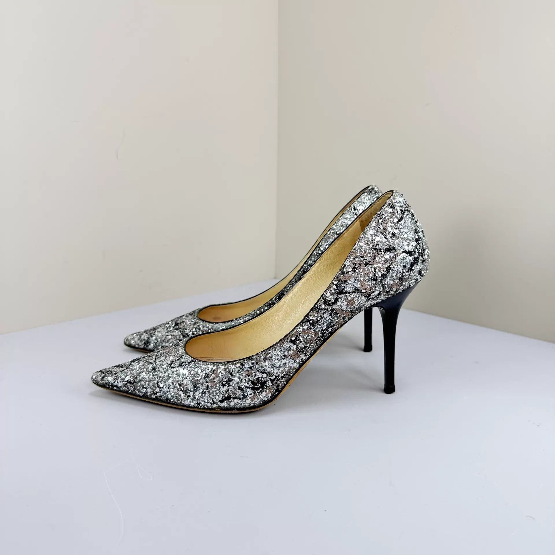 Jimmy Choo Jimmy Choo Women's Sequin Pumps 35 EU 95 New Size US 4.5 / IT 34.5 - 1 Thumbnail