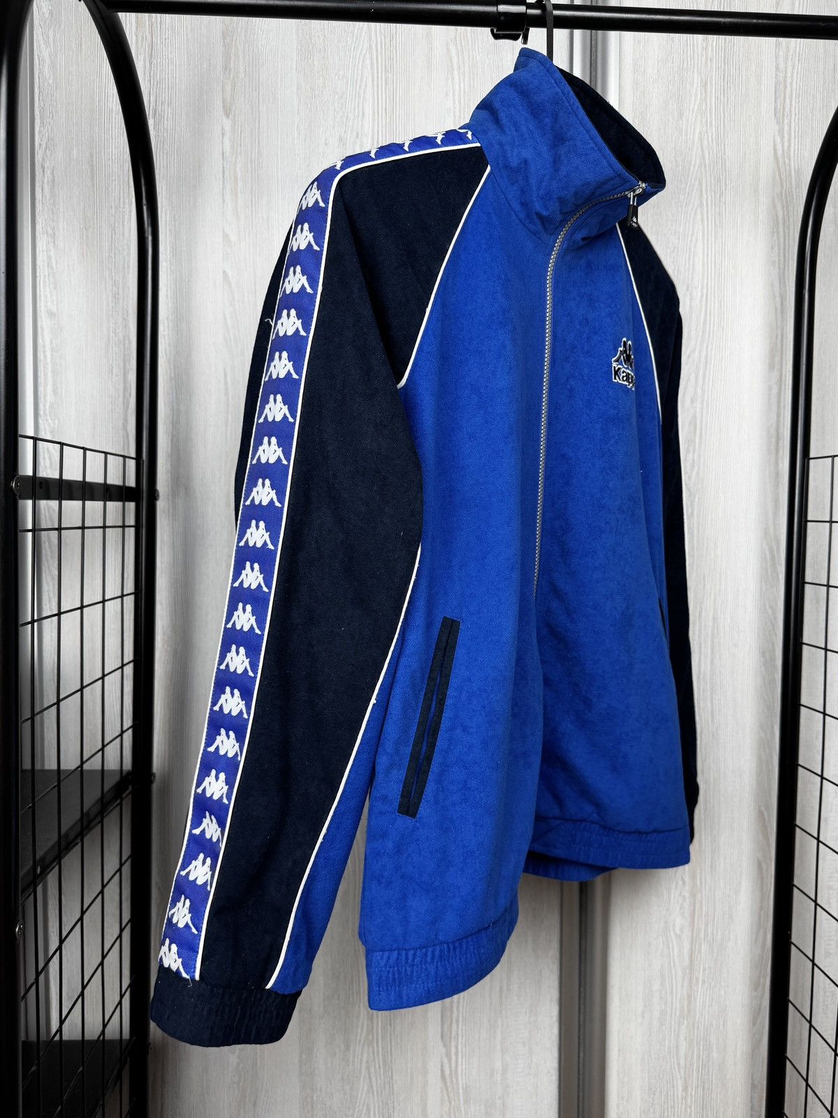 Kappa Kappa vintage fleece style full zip track jacket soccer Logo Size US S / EU 44-46 / 1 - 7 Thumbnail