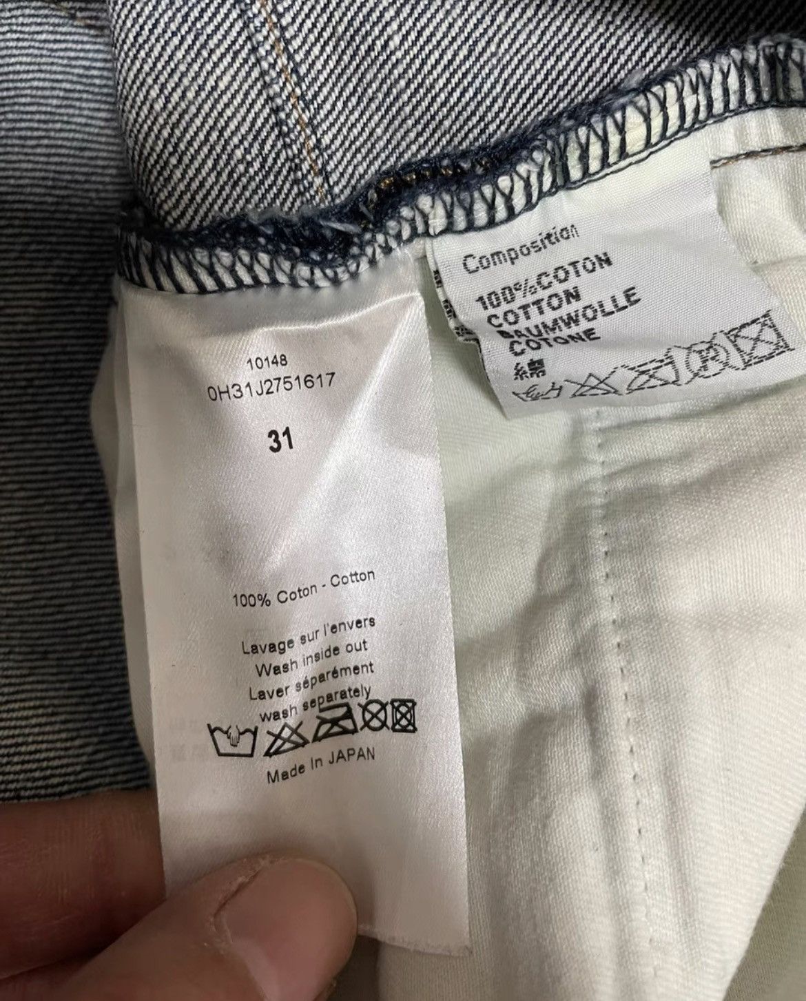 Dior Dior Homme Jeans - DMC Size US 31 - 6 Thumbnail