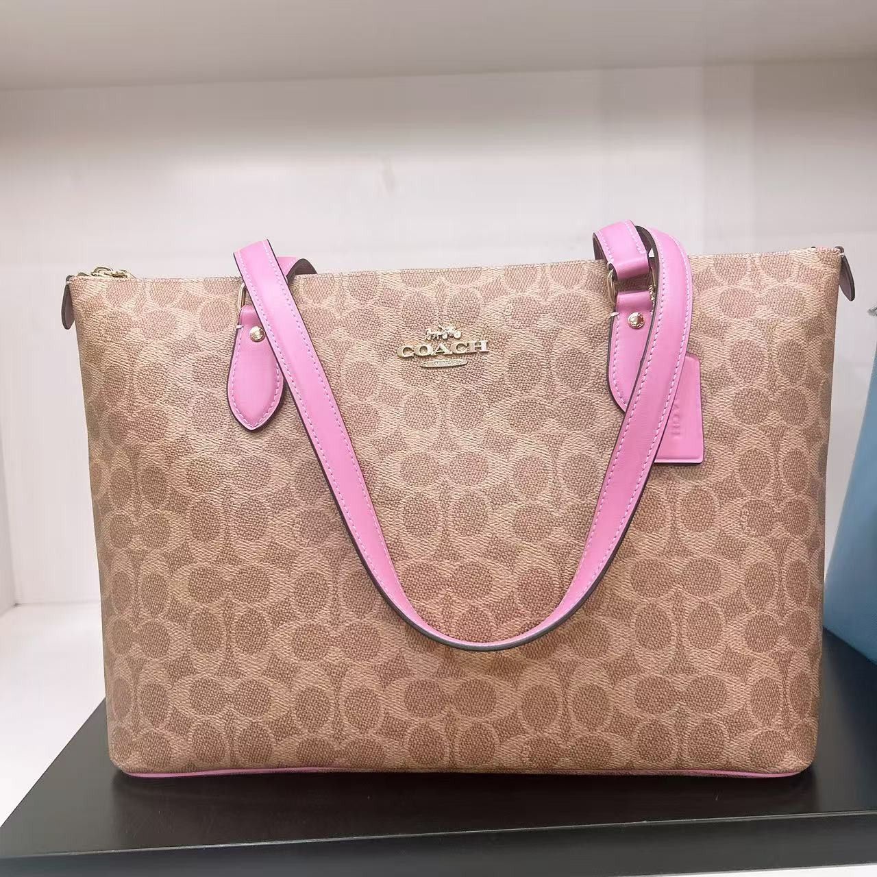 Coach Gallery Tote Bag In Signature Canvas CW381 Size ONE SIZE - 1 Thumbnail