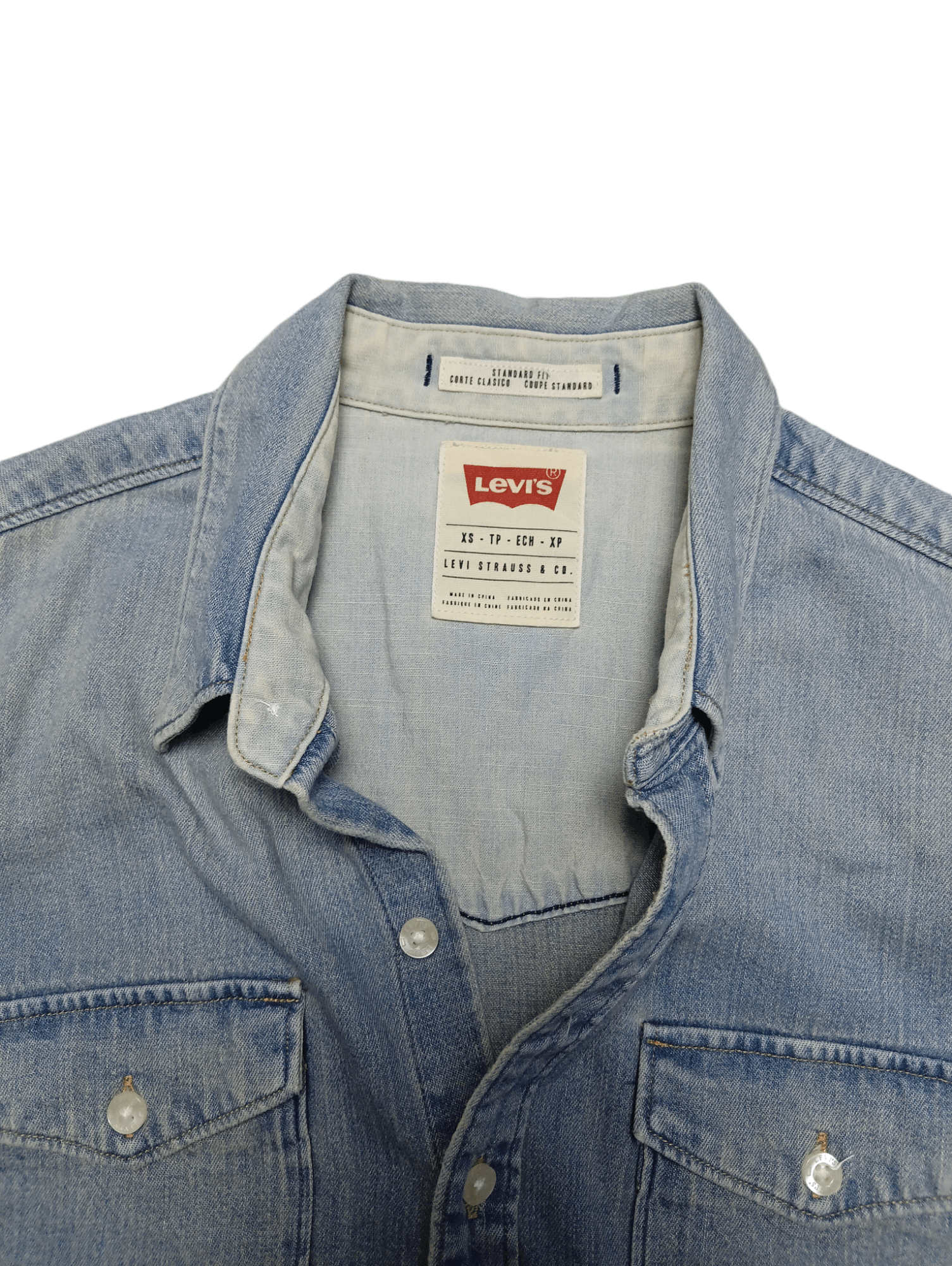 Levi's × Levi's Vintage Clothing Levi's Long Sleeve Denim Button Up Size US XS / EU 42 / 0 - 4 Thumbnail
