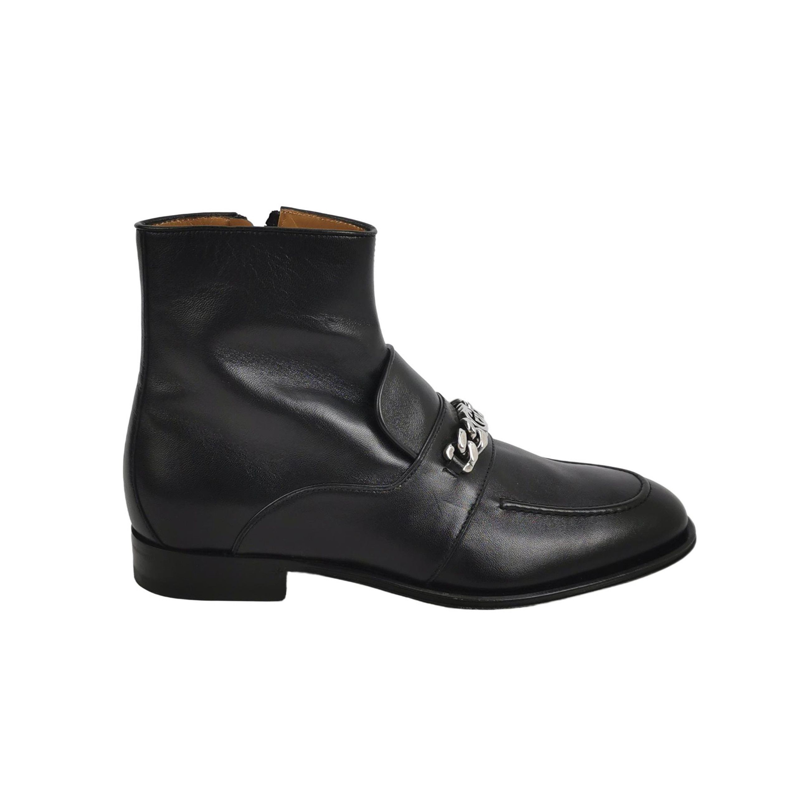 Gucci Gucci Interlocking G Chain Ankle Boots EU 40 Size US 7 / EU 40 - 1 Thumbnail