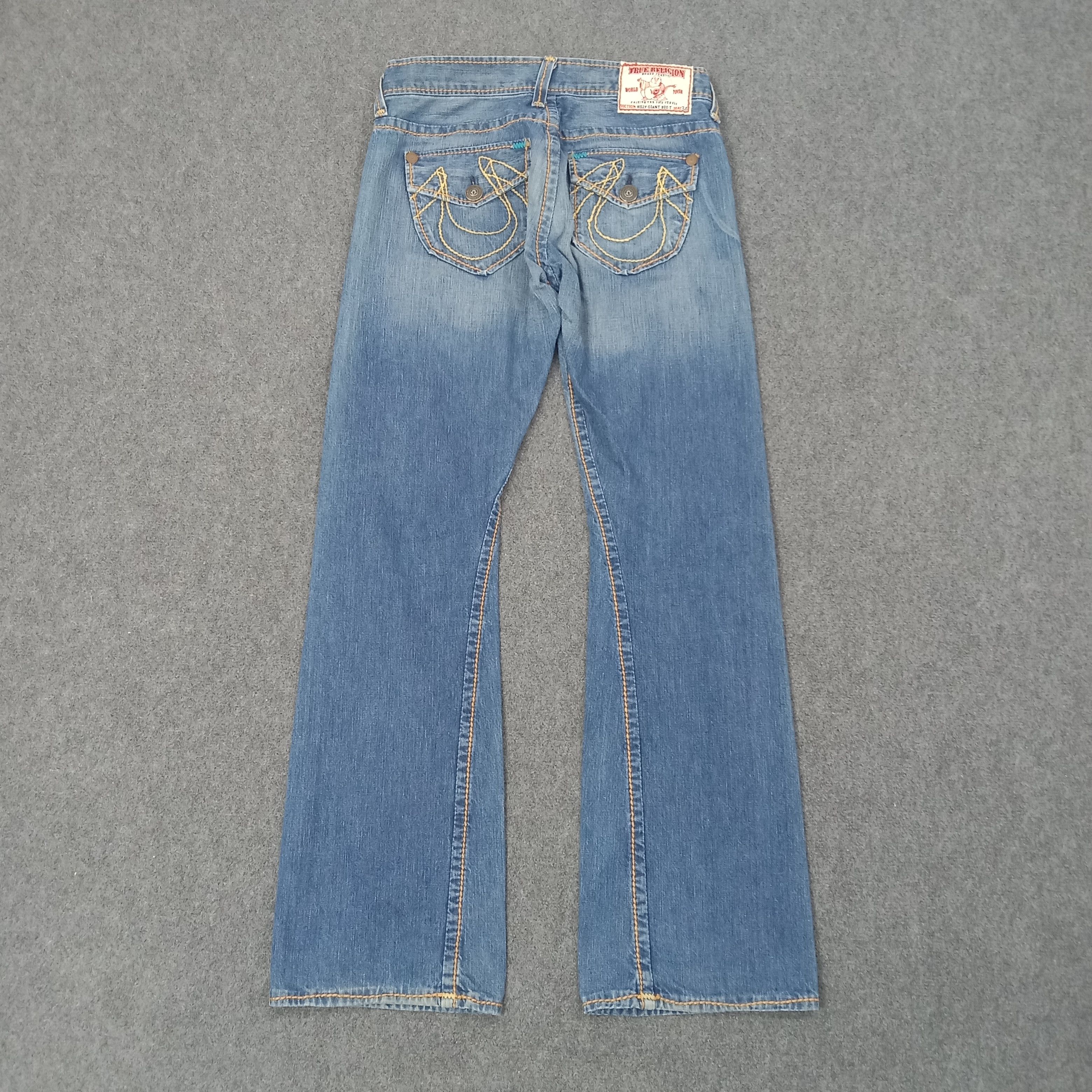 True Religion True Religion American Brand Denim Jeans C258N10 Size US 33 - 1 Thumbnail