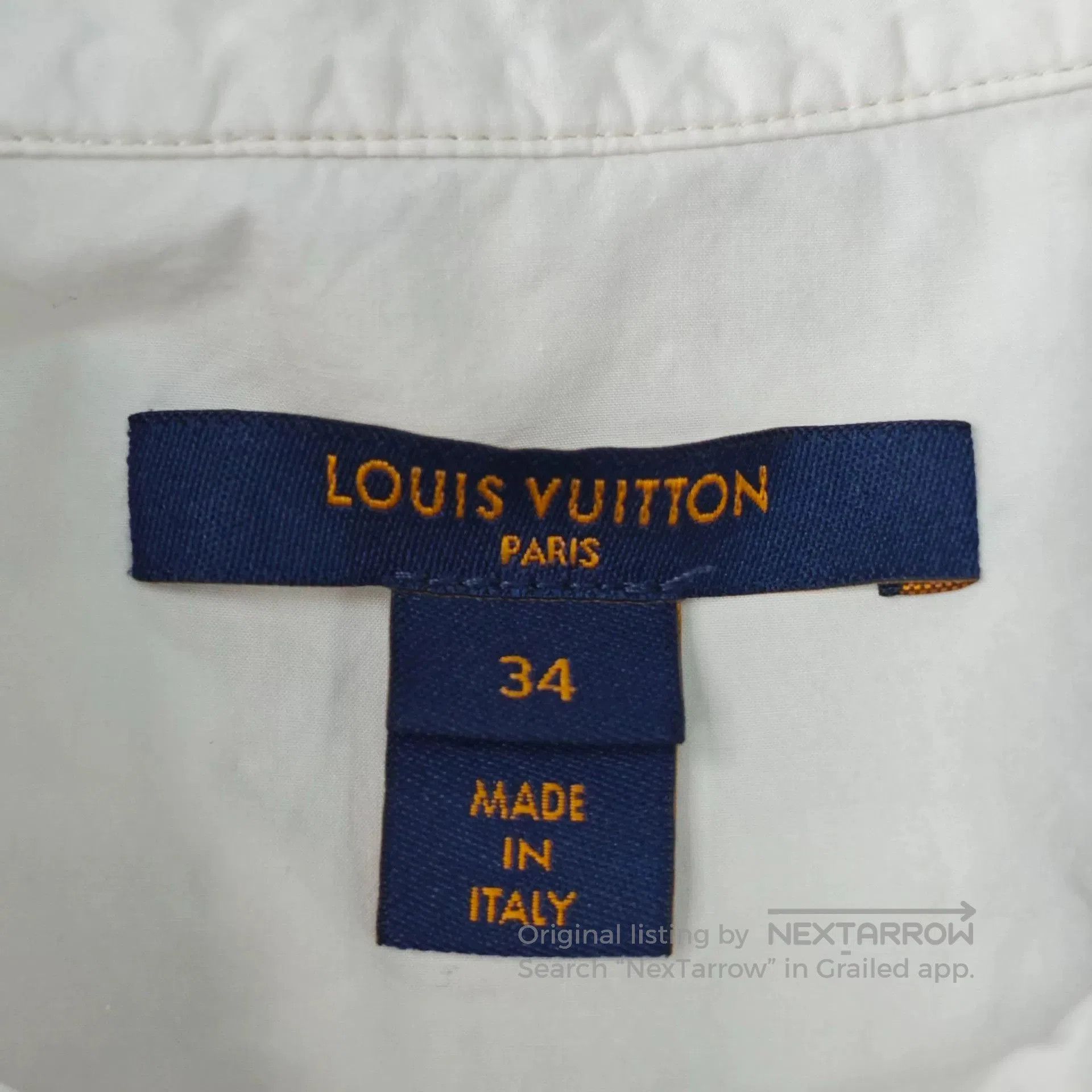 Louis Vuitton Louis Vuitton Damier Logo Check Shirt. Size US XS / EU 42 / 0 - 5 Thumbnail