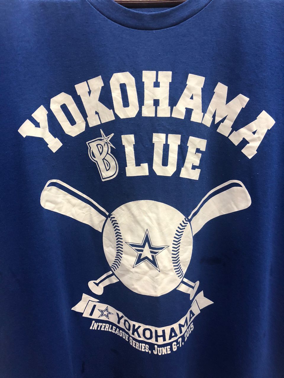 Vintage BAYSTARS YOKOHAMA BLUE Size US M / EU 48-50 / 2 - 8 Thumbnail