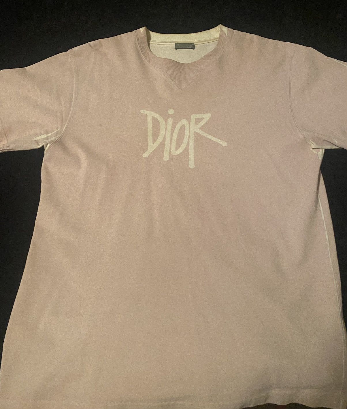 新品 Dior x Stussy Shawn Tシャツ Mサイズ 黒