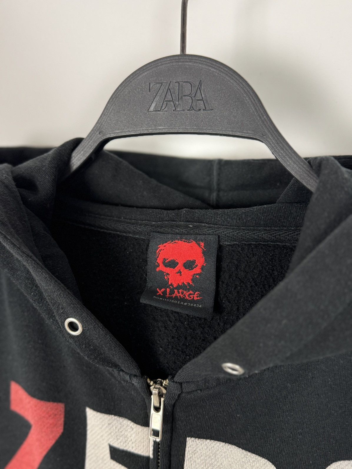 Vintage Y2K Vintage Zero Zip Hoodie Made in USA Size US XL / EU 56 / 4 - 6 Thumbnail