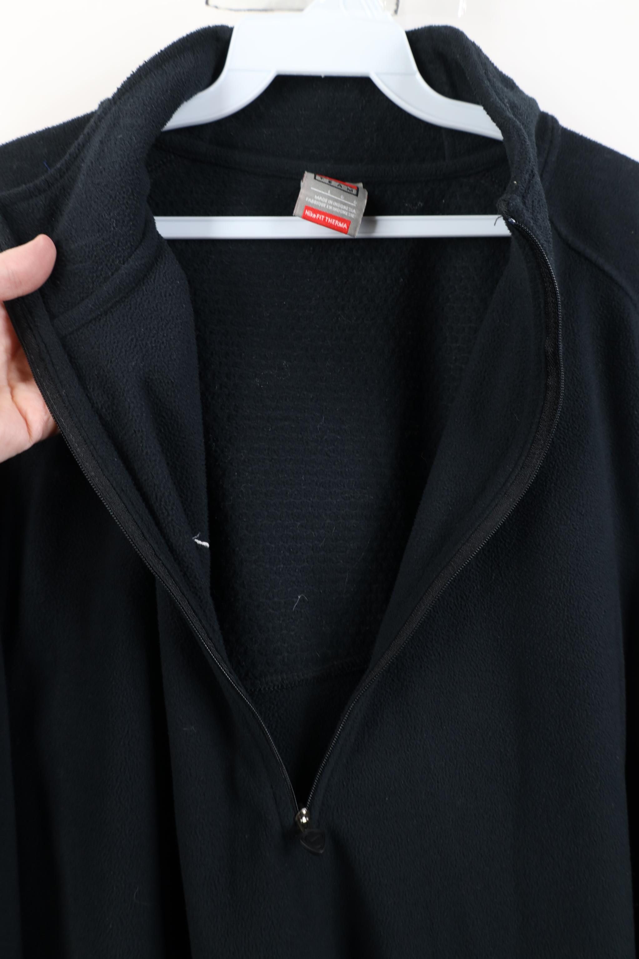 Nike Vintage Nike Scott Mini Swoosh Half Zip Fleece Sweater Size US L / EU 52-54 / 3 - 6 Thumbnail