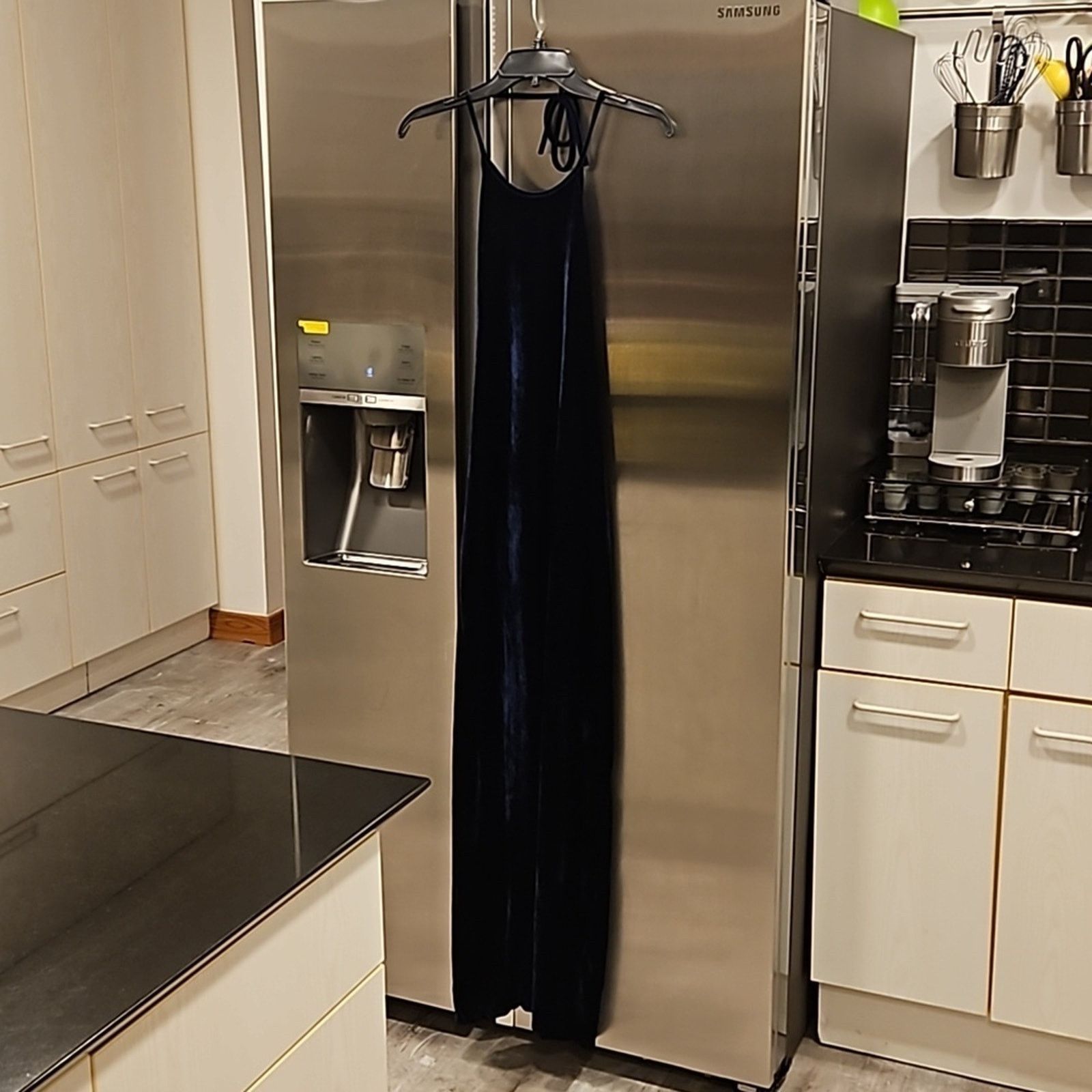 Other RAT & BOA Velvet High Neck Plunging Back Maxi Dress M NWT Size M / US 6-8 / IT 42-44 - 1 Thumbnail