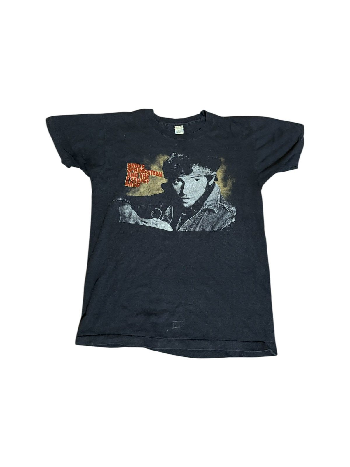 Vintage 1984 bruce Springsteen and the E street band tour T shirt Size US S / EU 44-46 / 1 - 1 Thumbnail