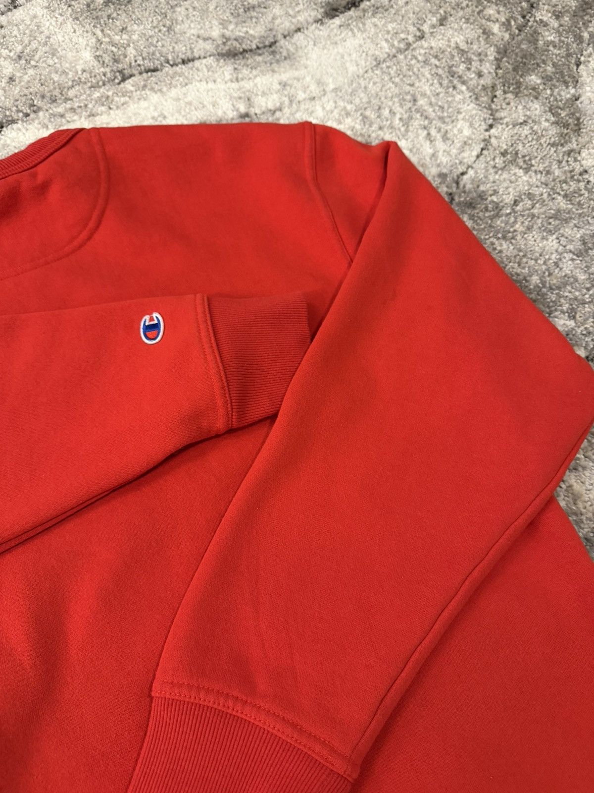 Champion Champion Red Crewneck Size US L / EU 52-54 / 3 - 3 Thumbnail