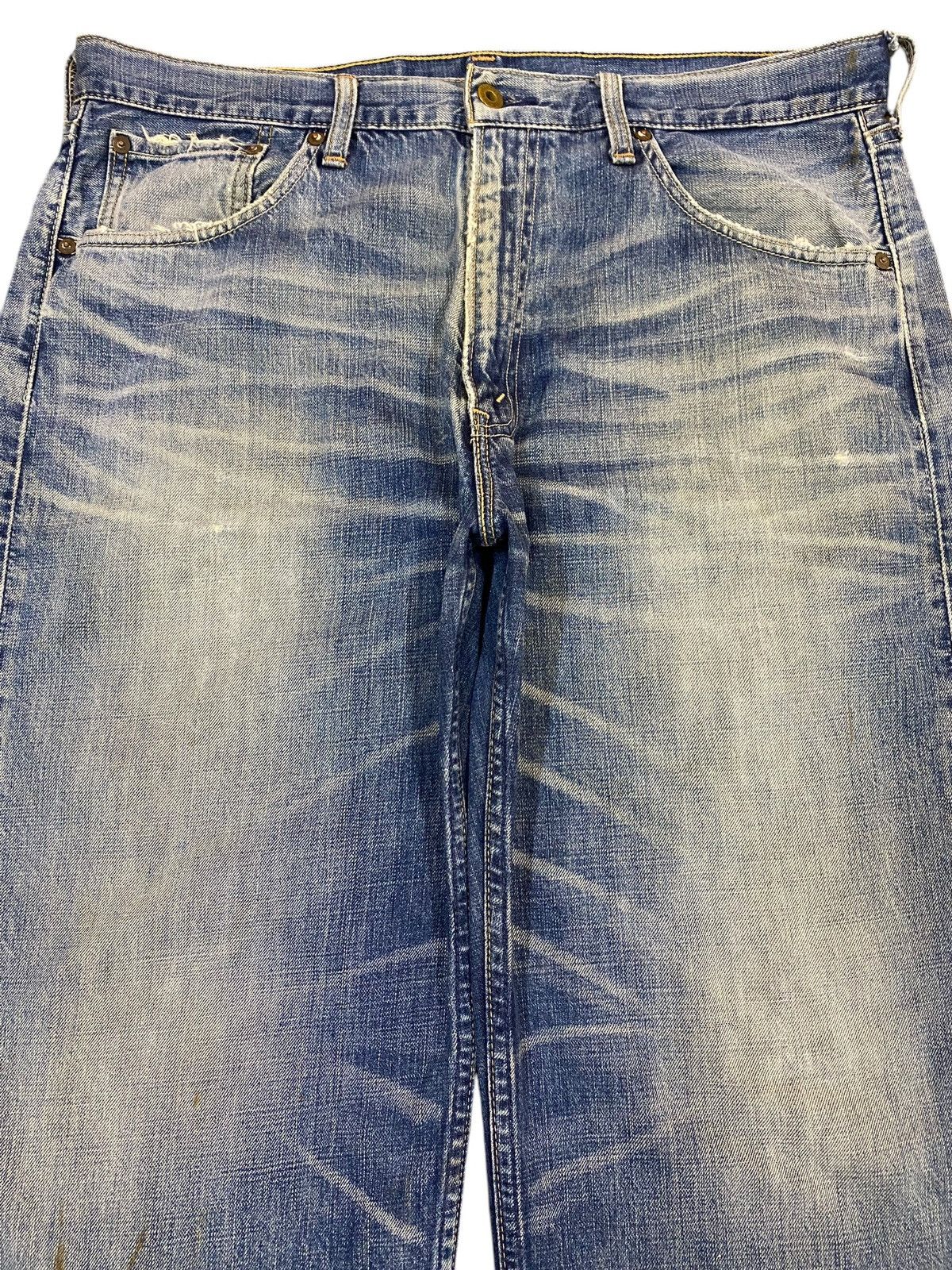 Levi's Vintage Levis 503 90’s Mud Wash Enough Baggy Jeans Size US 37 - 3 Thumbnail