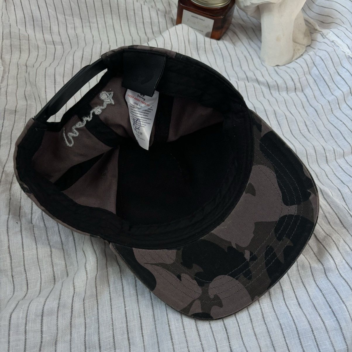 Vintage Money hat cap one size camo streetwear rare rap Size ONE SIZE - 5 Thumbnail