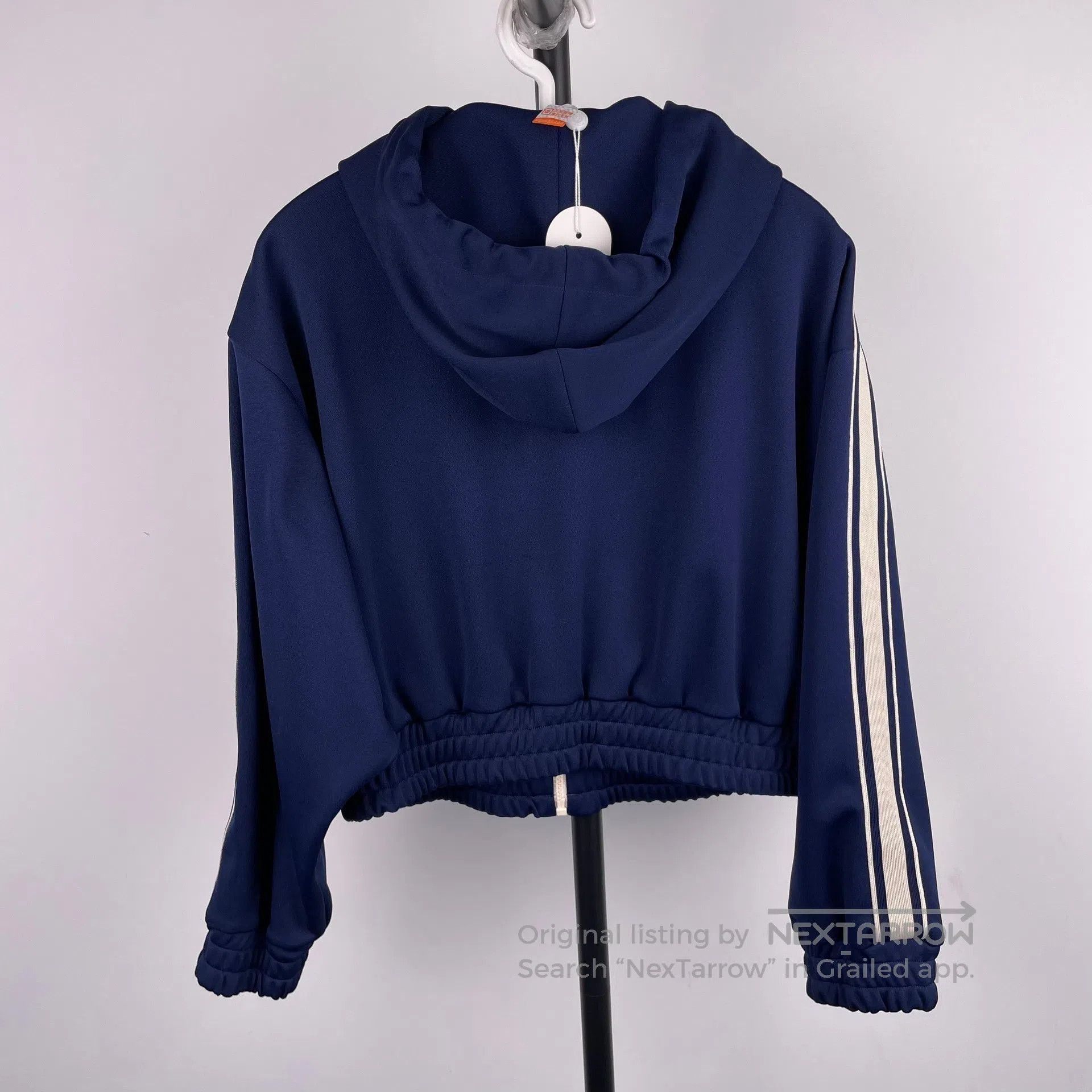Celine CELINE Letter logo blue short hooded jacket size M| Size US M / EU 48-50 / 2 - 2 Thumbnail