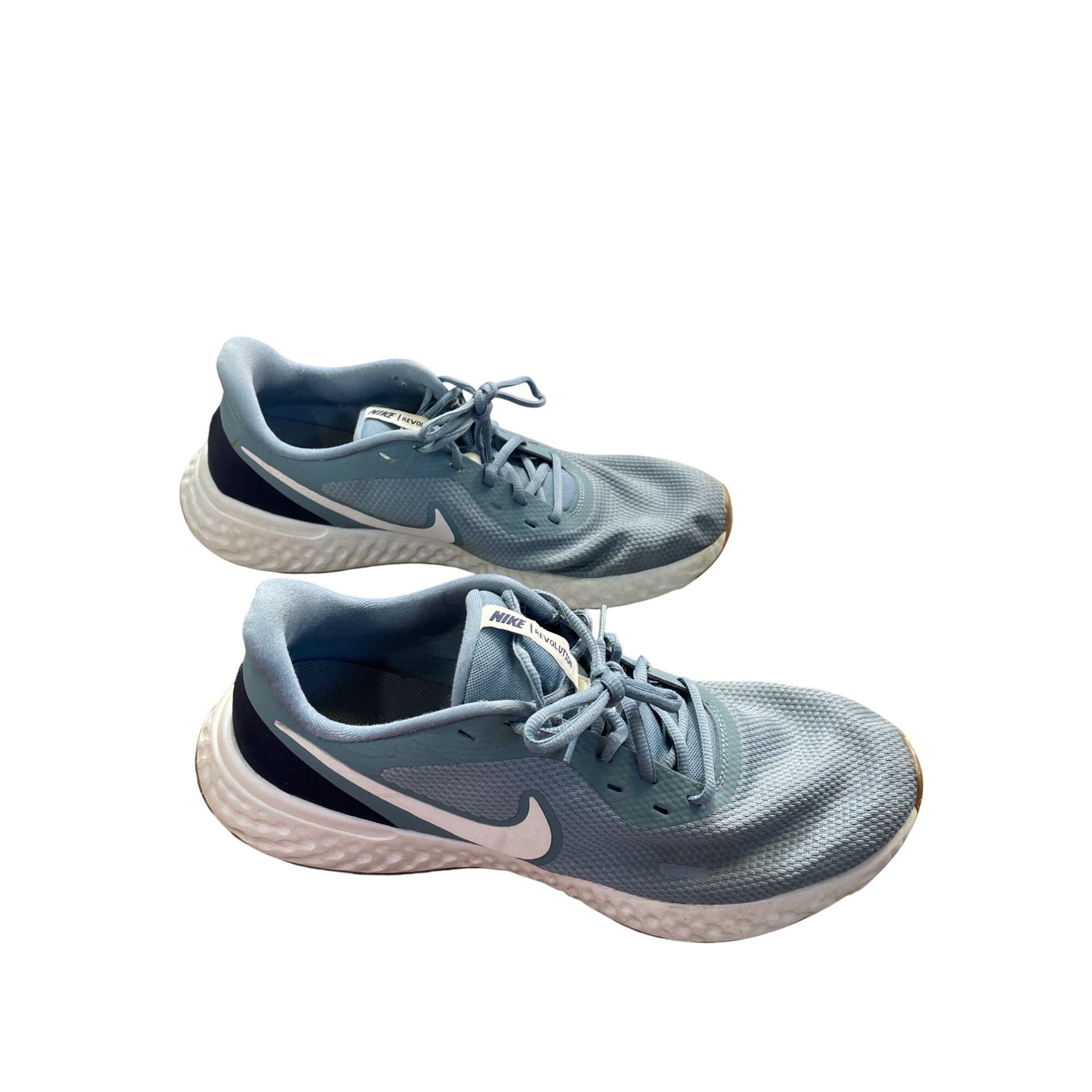 Nike Nike Revolution Mens Gray Running Sneakers Size 13 SKU 8588 Size US 13 / EU 46 - 6 Thumbnail
