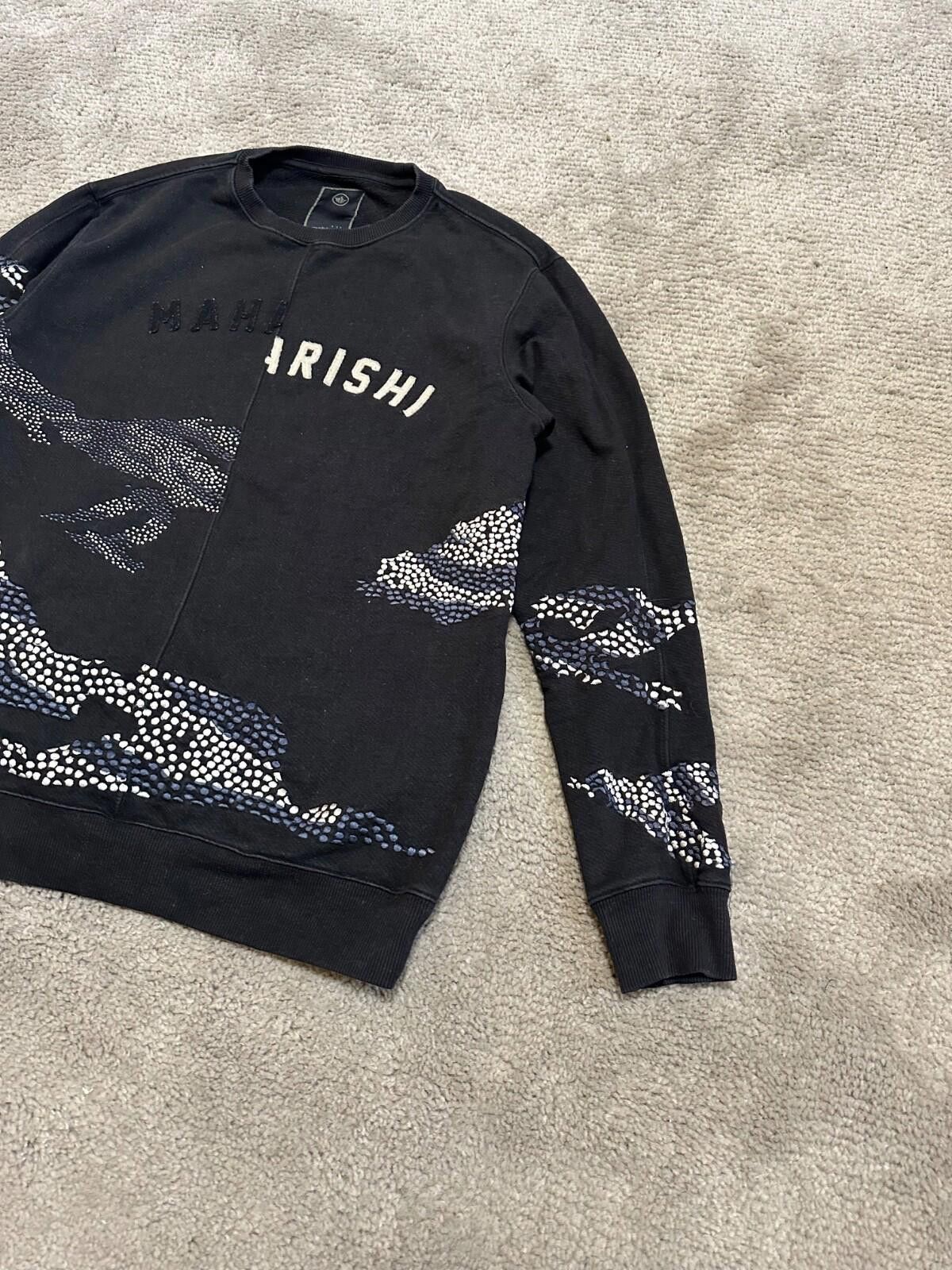 Maharishi MAHARISHI Two Tones Embroidered Sweatshirt Size S Size US S / EU 44-46 / 1 - 4 Thumbnail