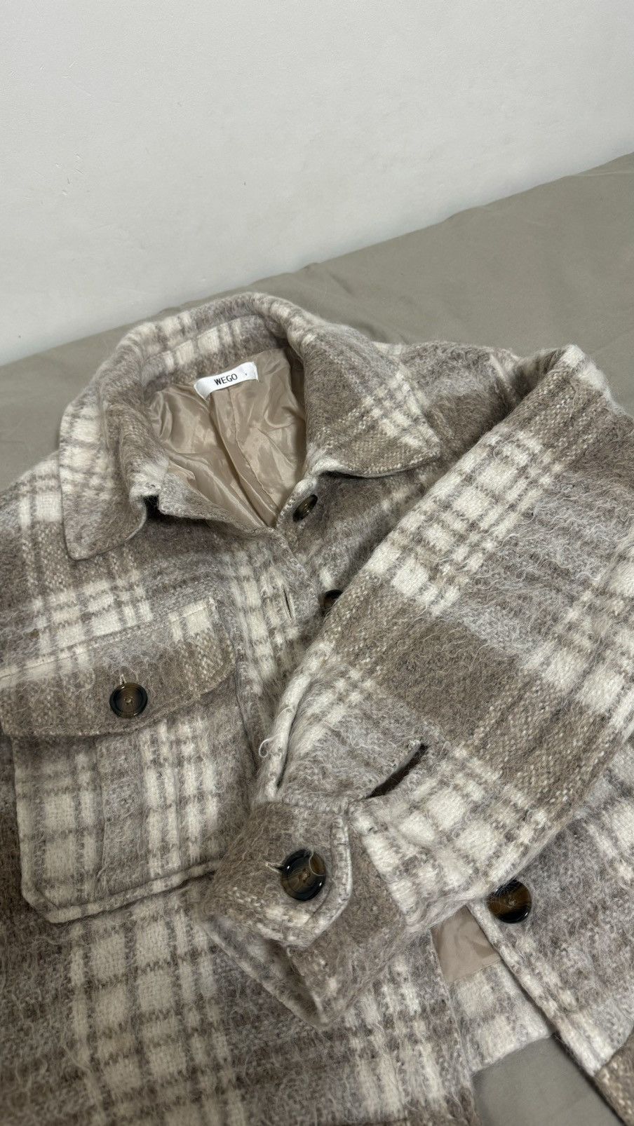 Japanese Brand WEGO Plush Jacket Size S / US 4 / IT 40 - 1 Thumbnail