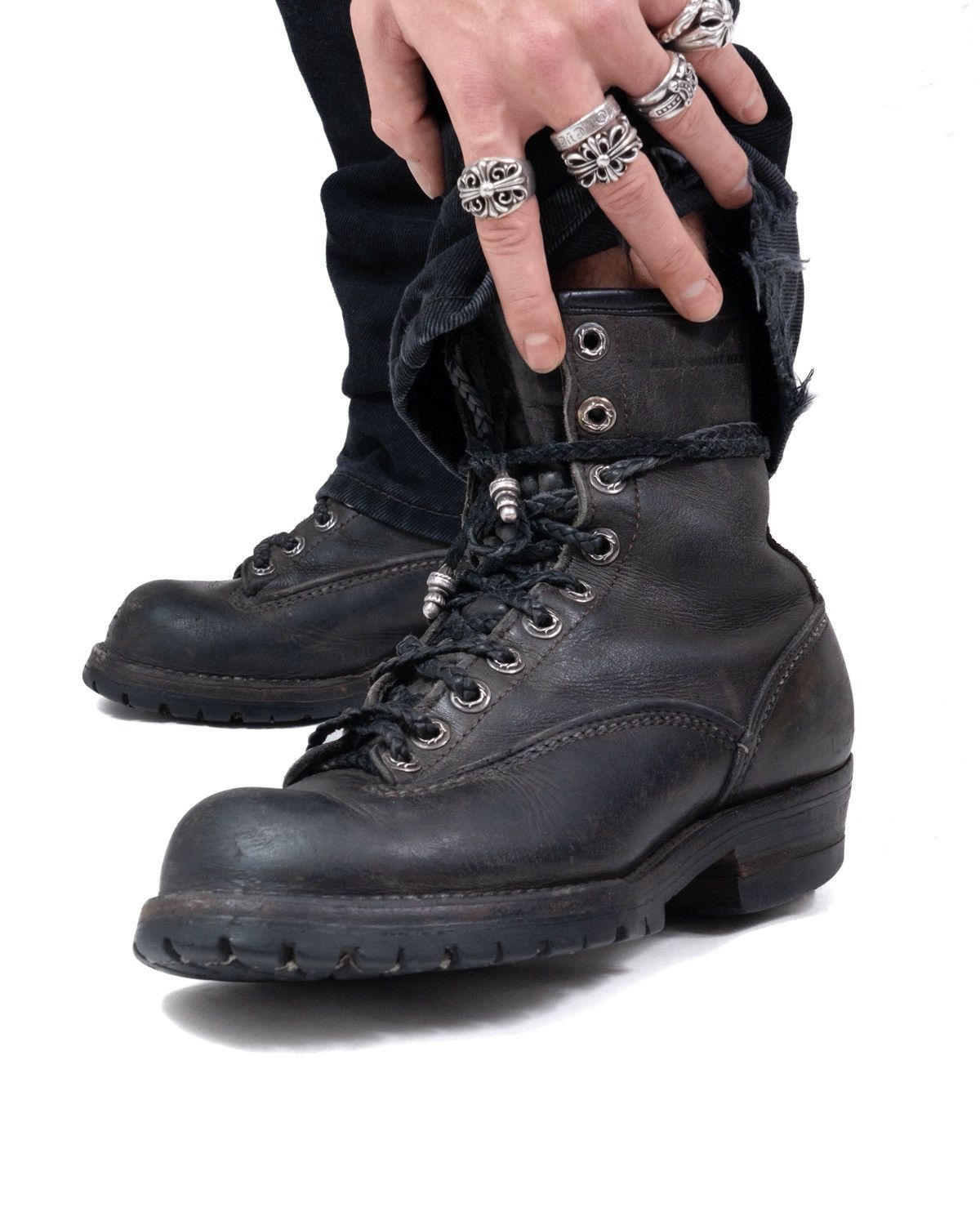 Chrome Hearts *1of1* Chrome Hearts x Wesco Jobmaster Boots 90’s Size US 9.5 / EU 42-43 - 3 Thumbnail
