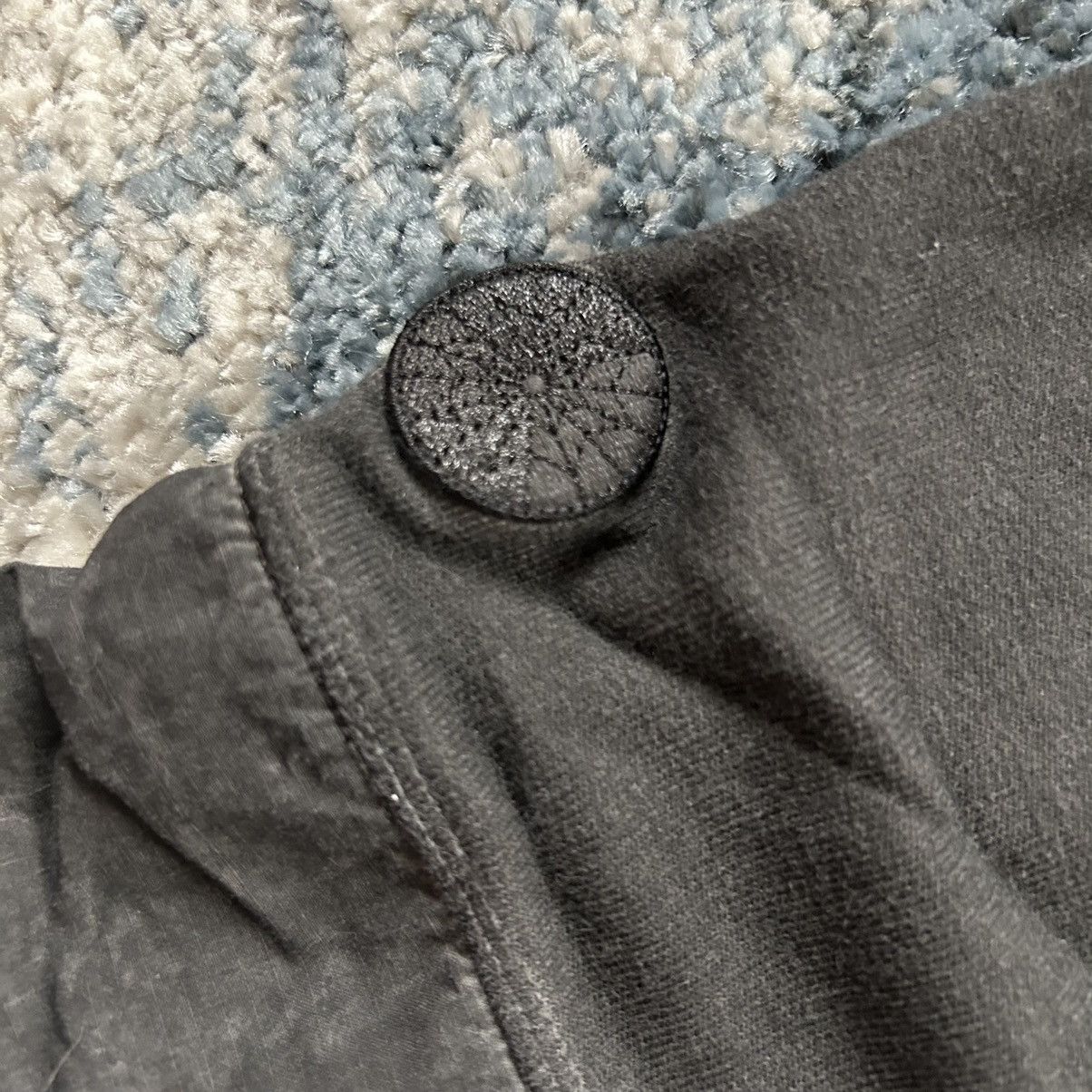 Christopher Raeburn GARMENT DYED ASYMMETRiC CHEST POCKET HOODiE SWEATSHiRT Size US L / EU 52-54 / 3 - 18 Thumbnail