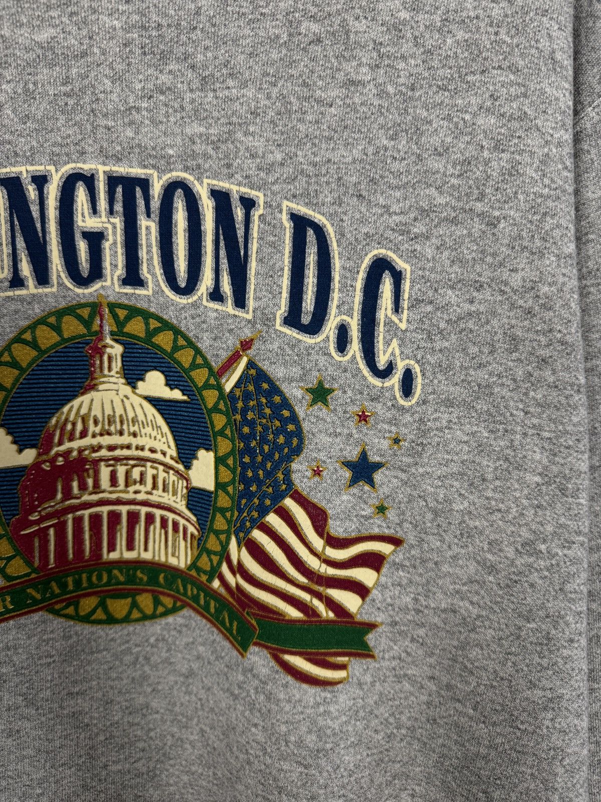 Vintage Washington D. C. Our Nation’s Capital Vintage Sweatshirt USA Size US M / EU 48-50 / 2 - 7 Thumbnail