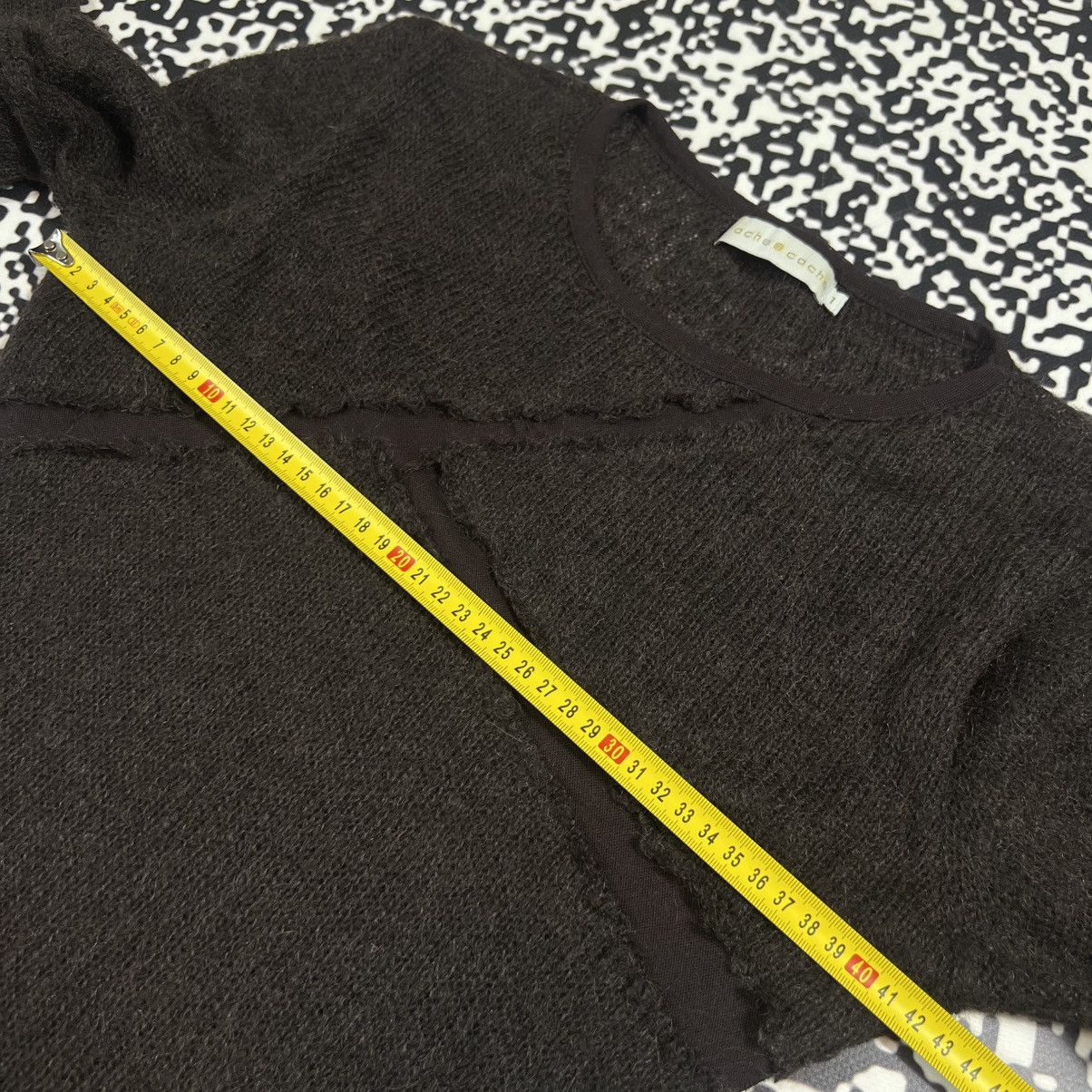Japanese Brand Vintage Y2K Cache Cache Japanese Style Wool Sweater Size S / US 4 / IT 40 - 13 Thumbnail