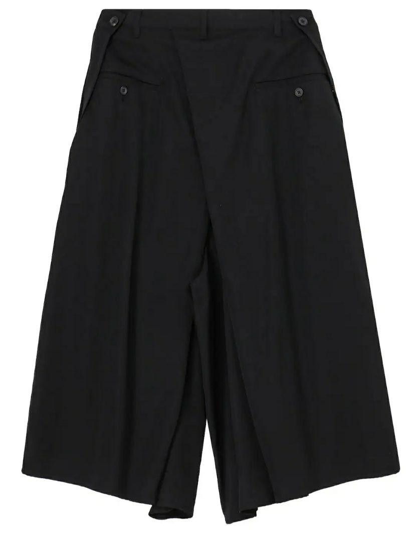 Yohji Yamamoto POUR HOMME 24ss WOOL GABARDINE HAKAMA PANTS Size US 41 - 3 Thumbnail