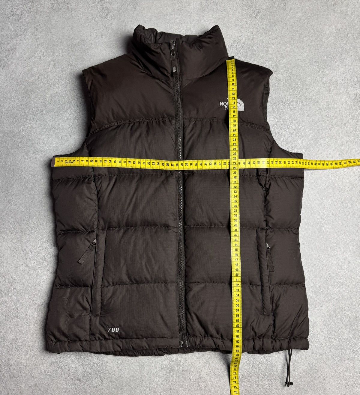 The North Face The North Face 700 Nuptse Brown Puffer Vest Gilet Size L / US 10 / IT 46 - 22 Thumbnail
