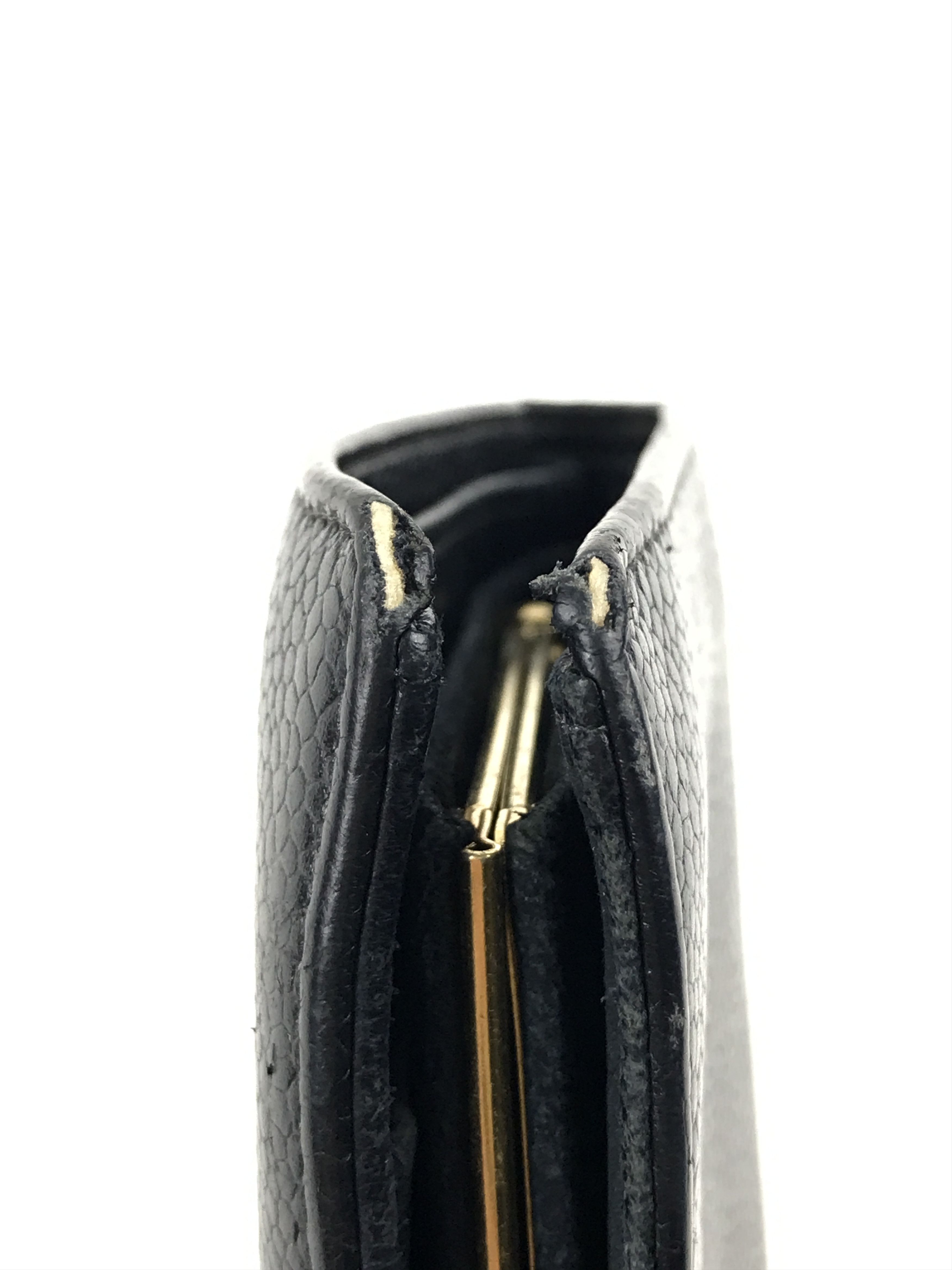 Chanel Chanel Black Caviar Leather CC Logo Bifold Wallet With Box Size ONE SIZE - 21 Thumbnail