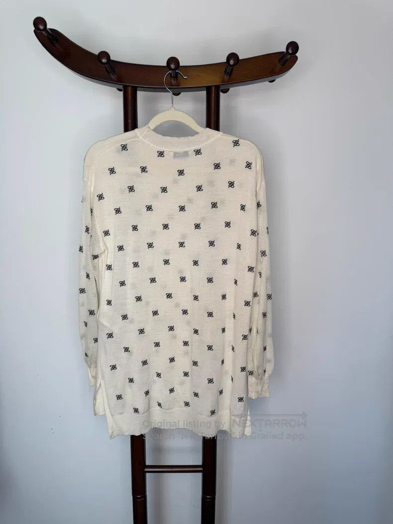 Fendi Fendi Sweater, Silk and Wool Fabric with Heavily Embroider Size XXS / US 00 / IT 34 - 5 Thumbnail